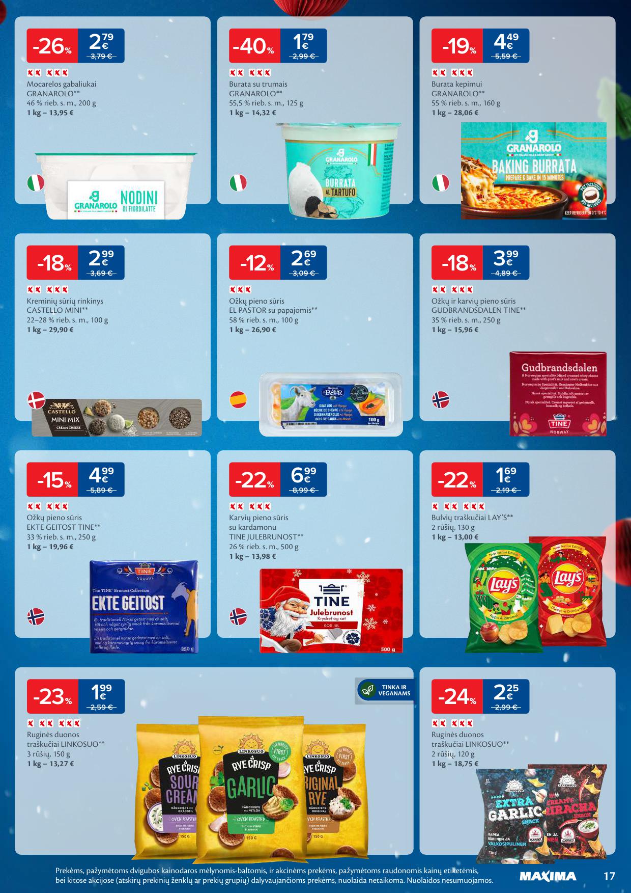 MAXIMA šventinis katalogas "Daugiau laiko Kalėdoms" galioja iki  2026.12.26