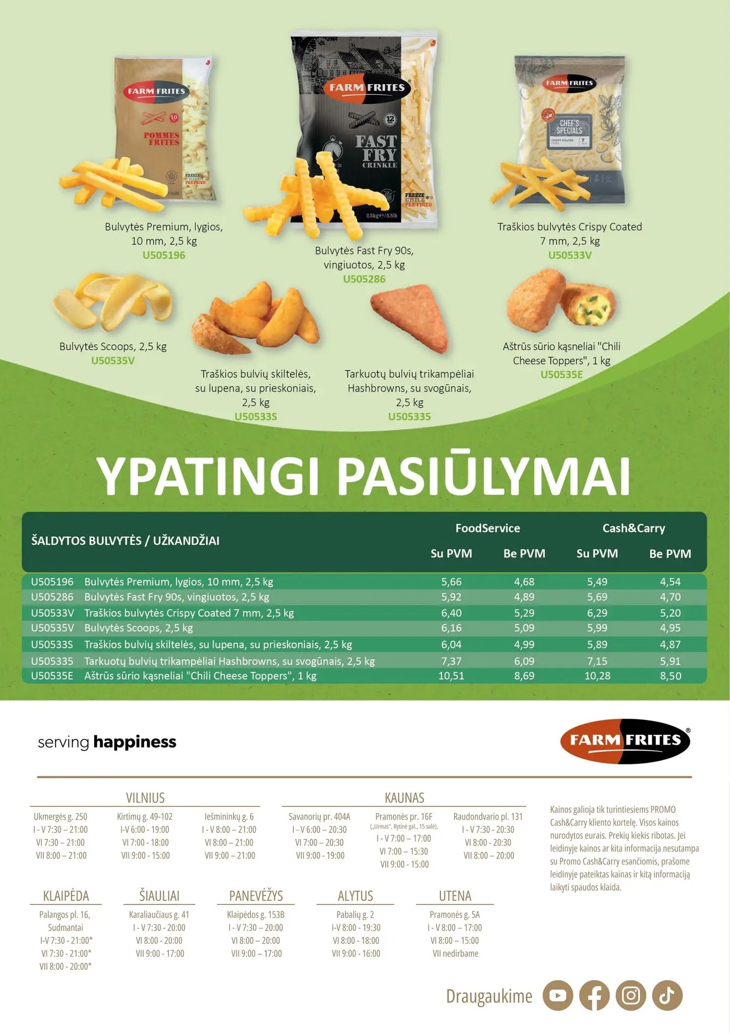 PROMO Cash&amp;Carry leidinys nuo 2026.10.01 iki 2026.10.31