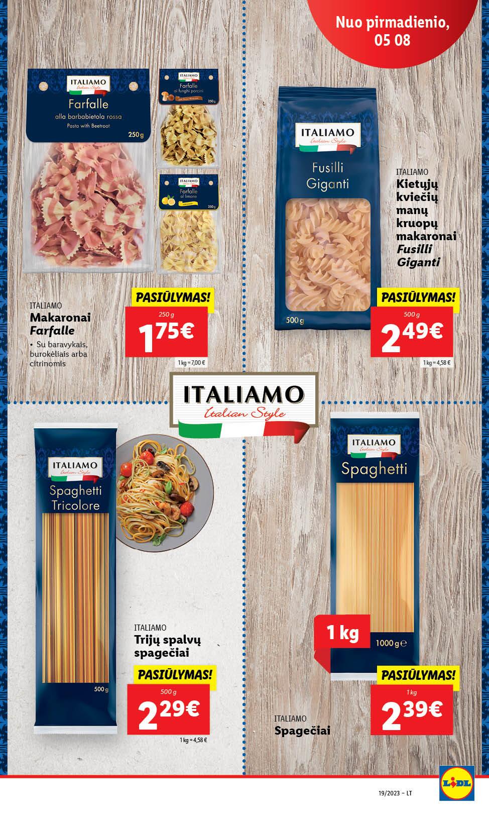 Naujausias LIDL kaininis katalogas 2023.05.08 - 2023.05.14