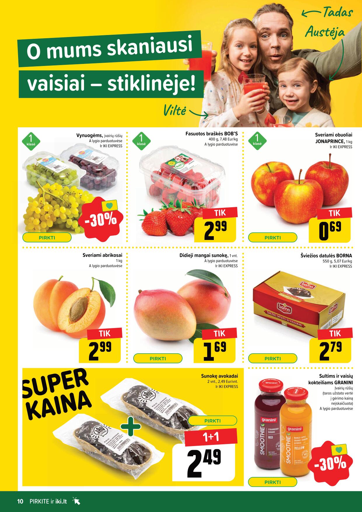 Naujausias IKI kaininis katalogas 2023.06.05 - 2022.06.11