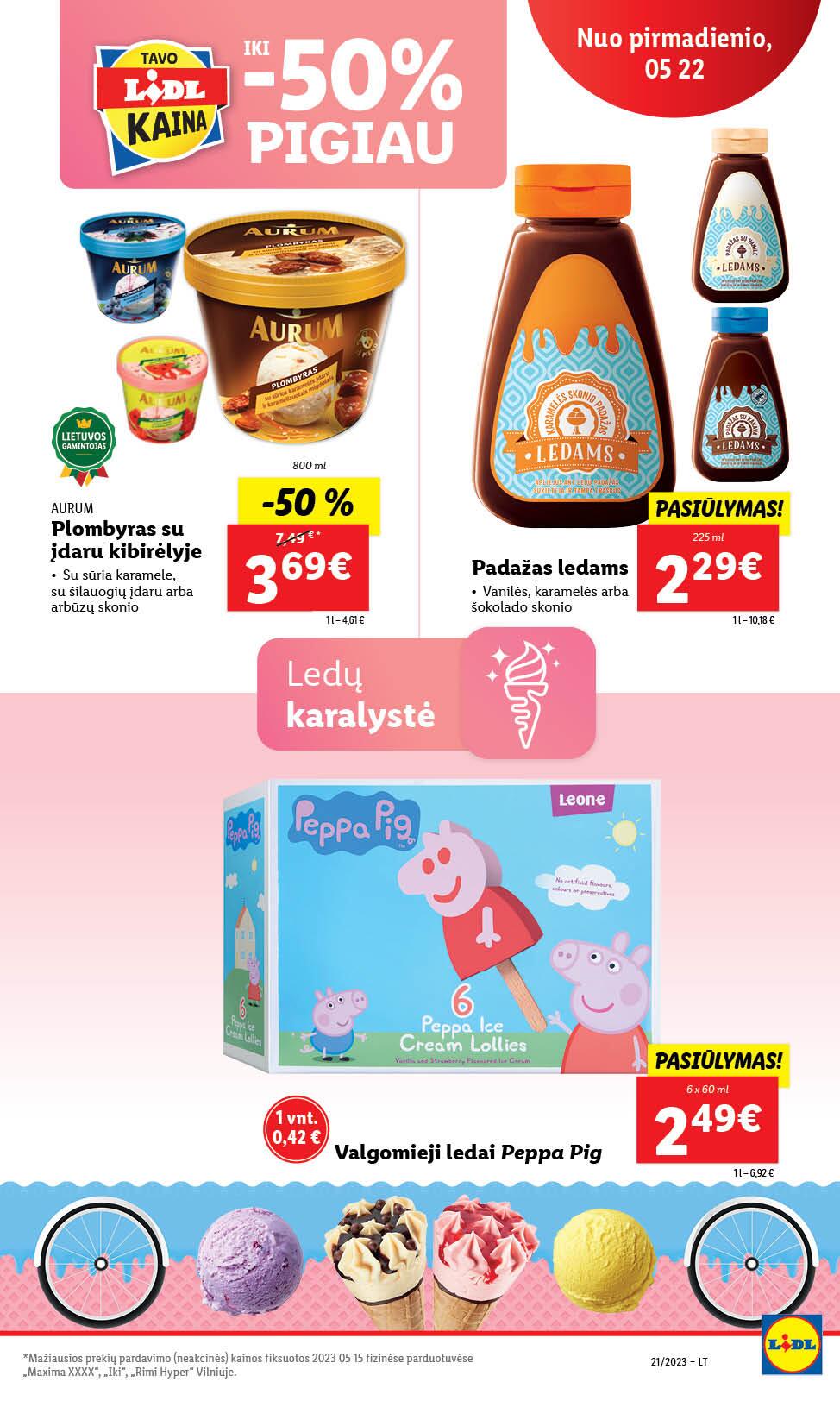 Naujausias LIDL kaininis katalogas 2023.05.22 - 2023.05.28