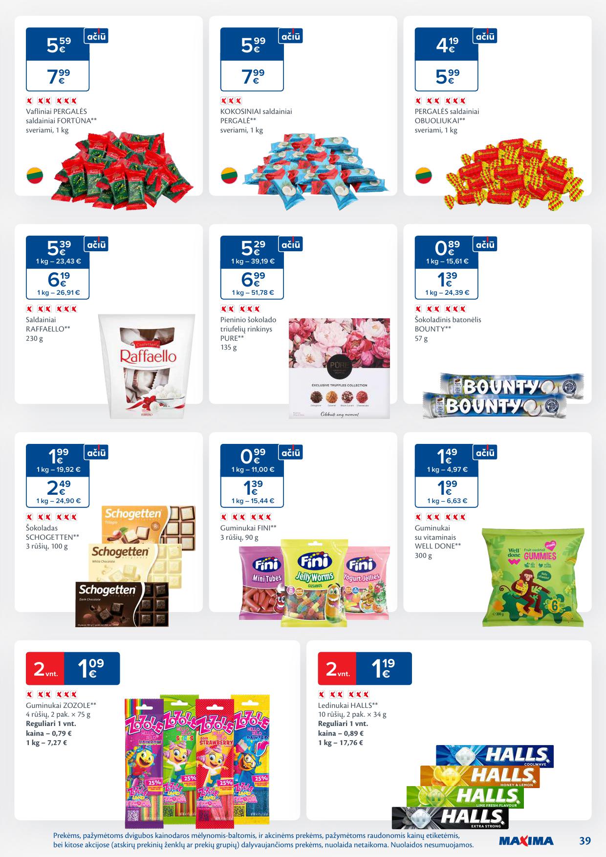 Naujausias MAXIMA kaininis katalogas 2026.01.27 - 2026.02.02