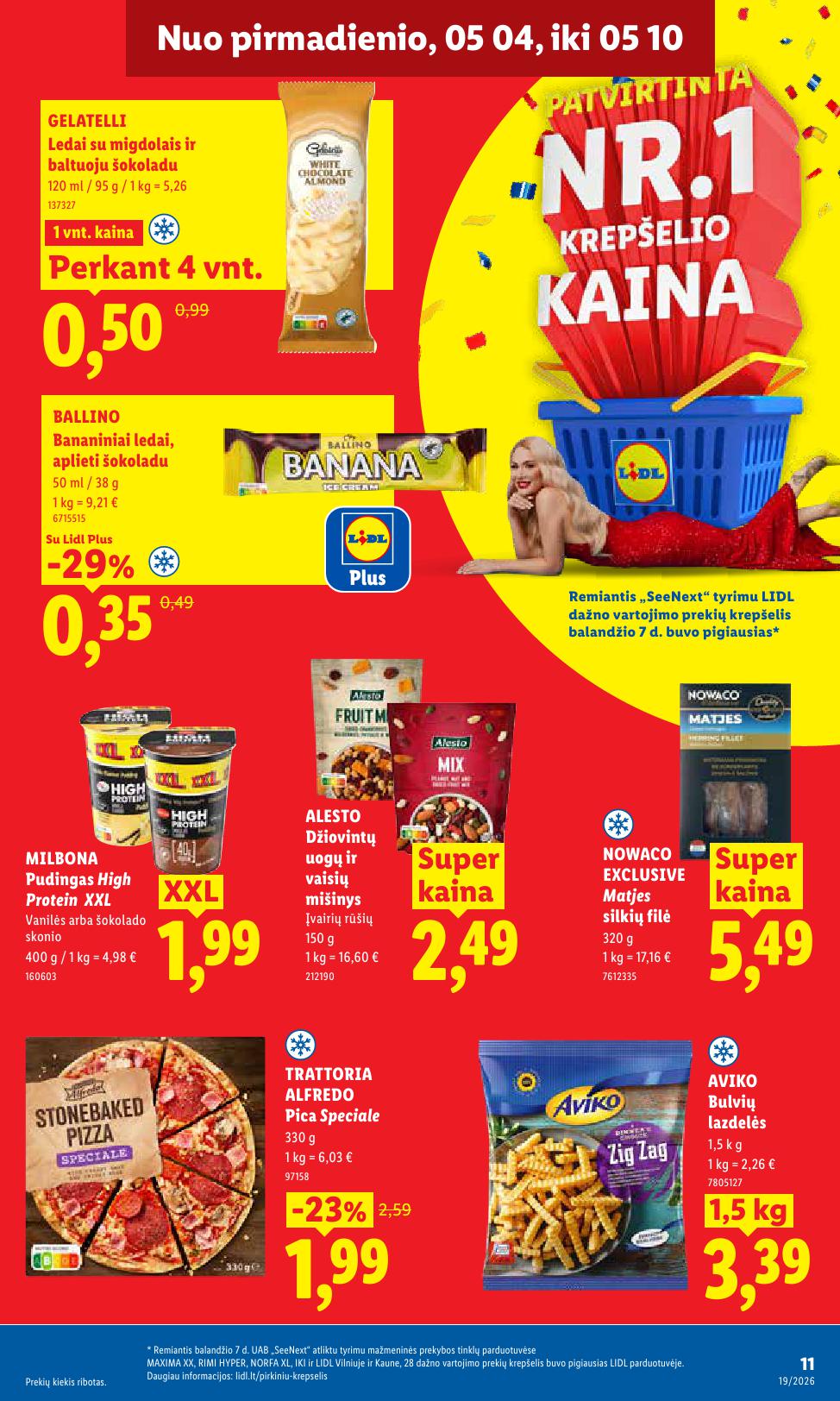 Naujausias LIDL kaininis katalogas 2026.05.04 - 2026.05.10