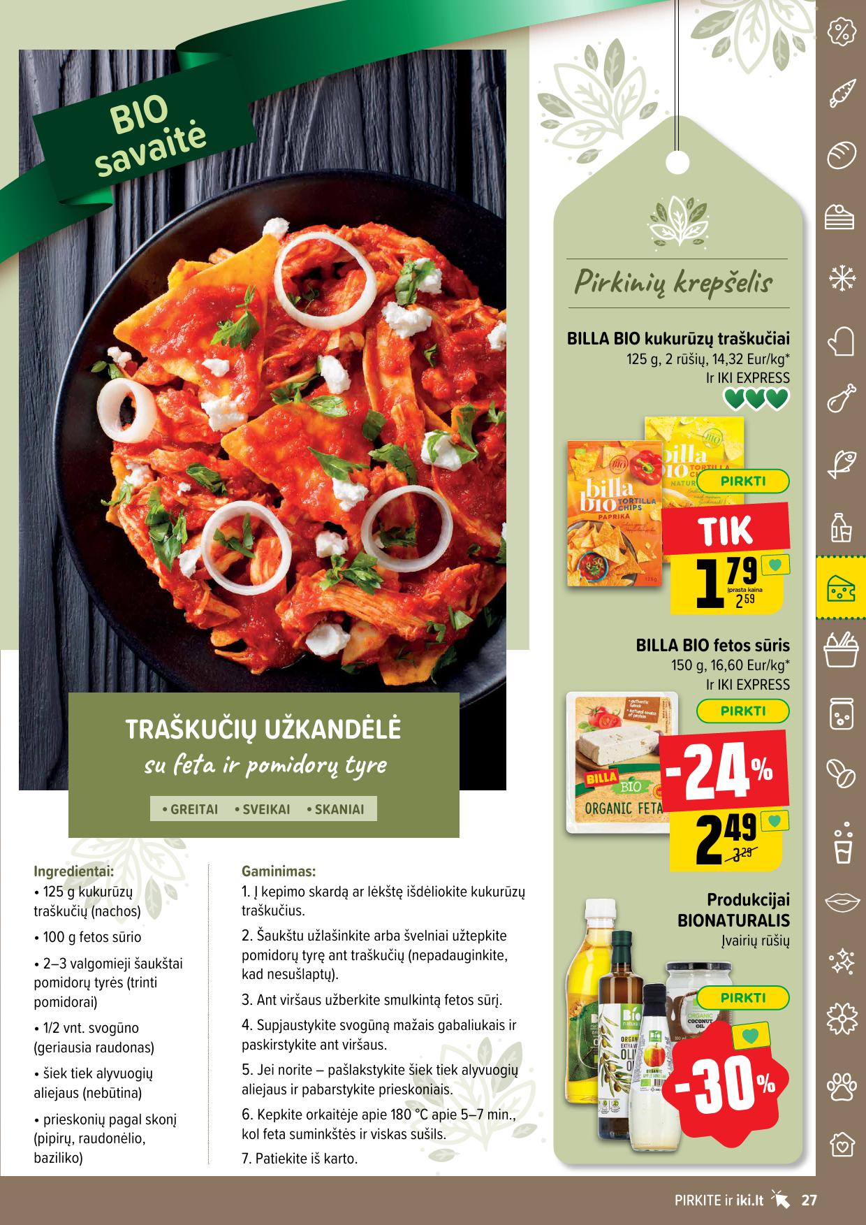 Naujausias IKI kaininis katalogas 2025.05.05 - 2025.05.11