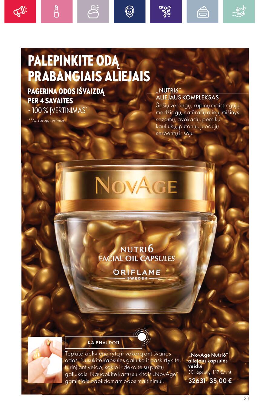 ORIFLAME katalogas galioja 2023.09.13 - 2023.10.03