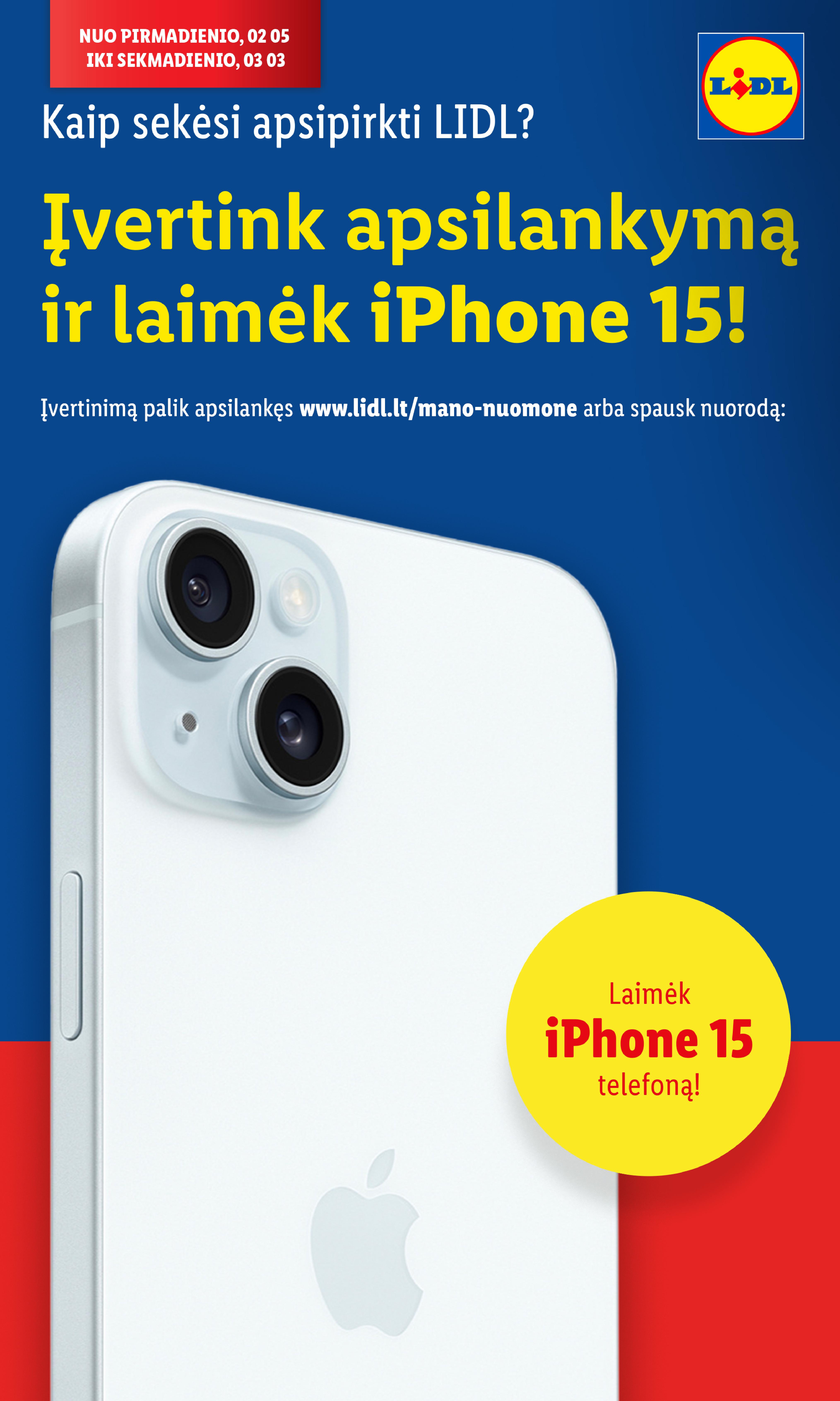 Naujausias LIDL kaininis katalogas 2024.02.26 - 2024.03.03