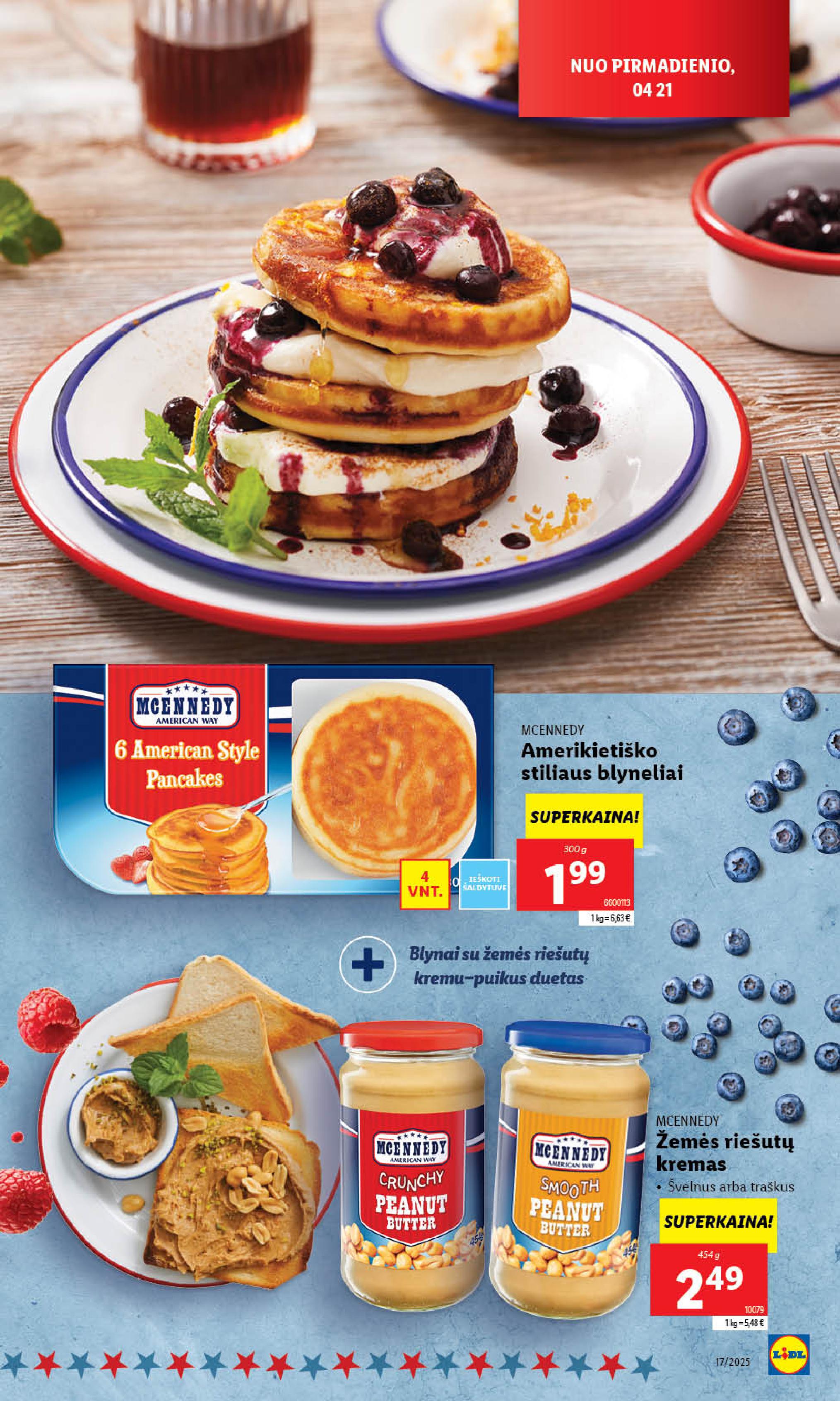 LIDL akcijų ir nuolaidų leidinys 2025.04.21 - 2025.04.27