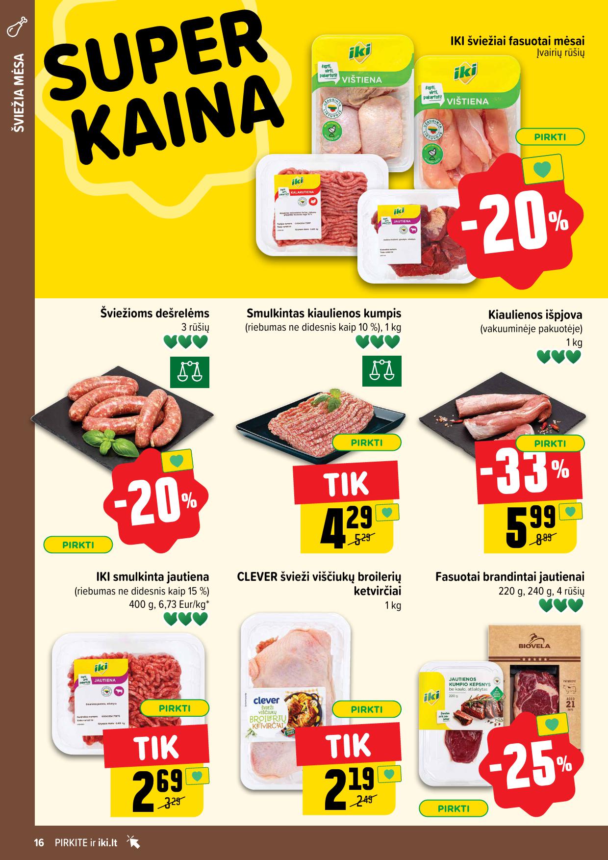 Naujausias IKI kaininis katalogas 2025.03.17 - 2025.03.23