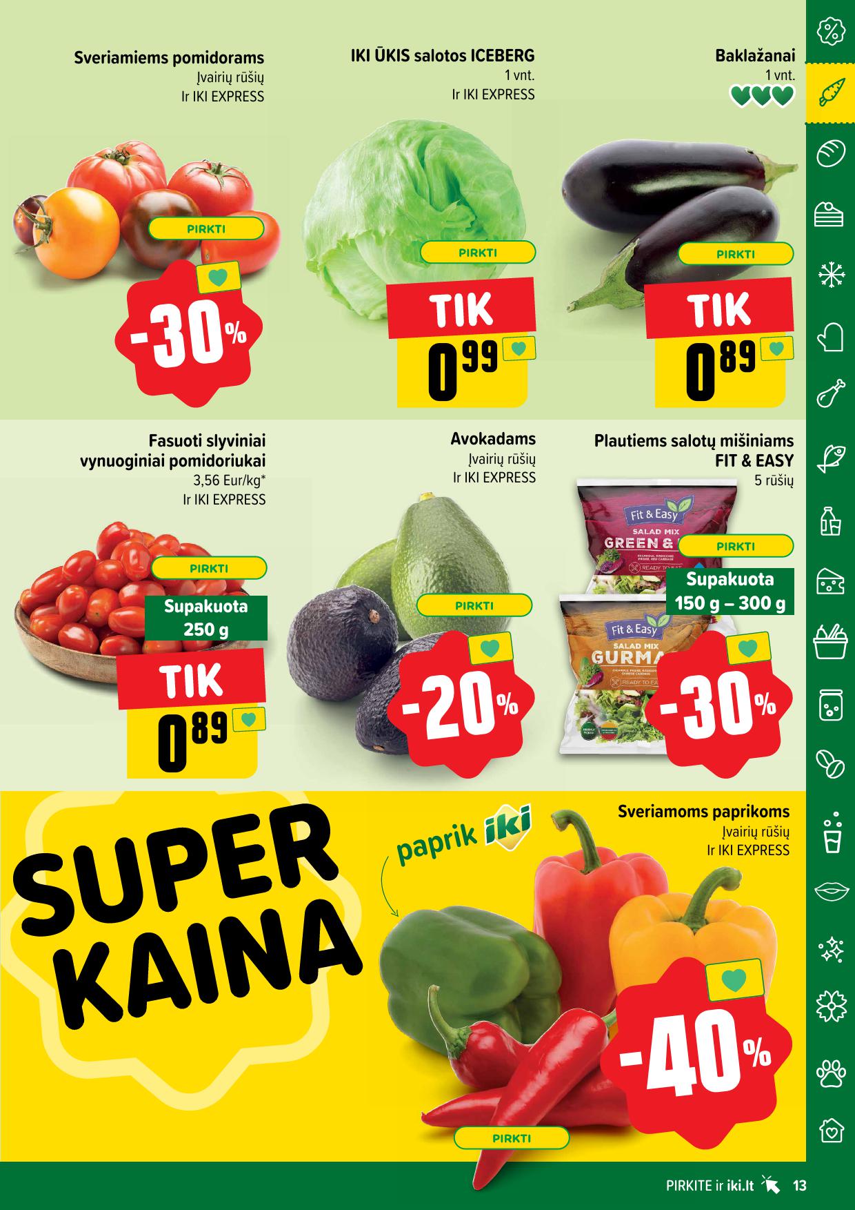 Naujausias IKI kaininis katalogas 2024.09.02 - 2024.09.08