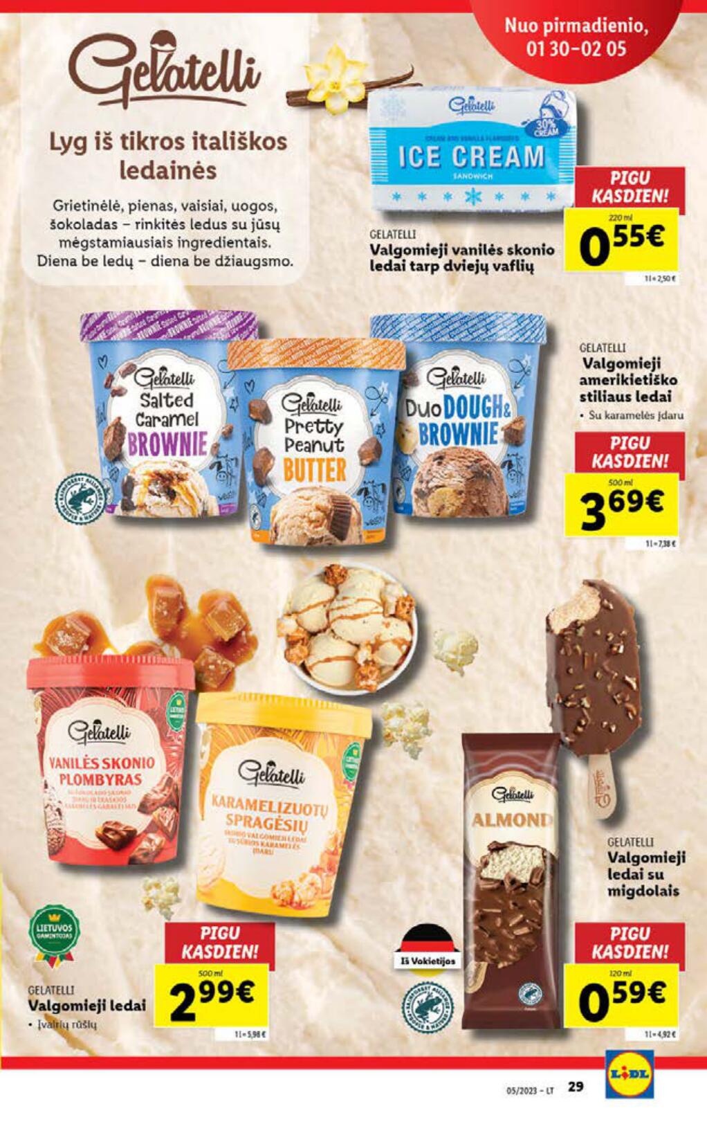 Naujausias LIDL kaininis katalogas 2023.01.30 - 2023.02.05
