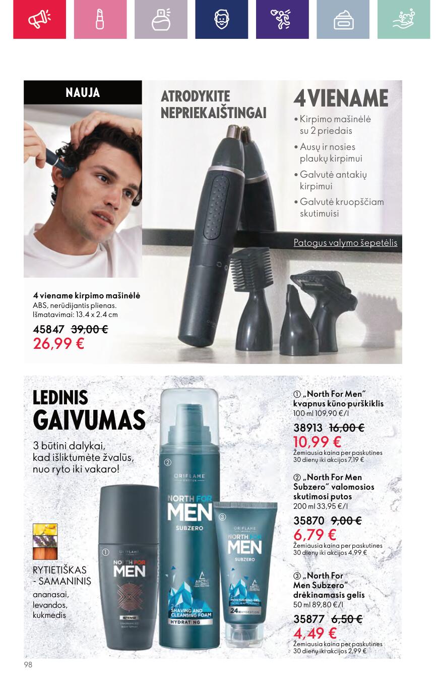 Naujas ORIFLAME katalogas galioja 2023.09.13 - 2023.10.03