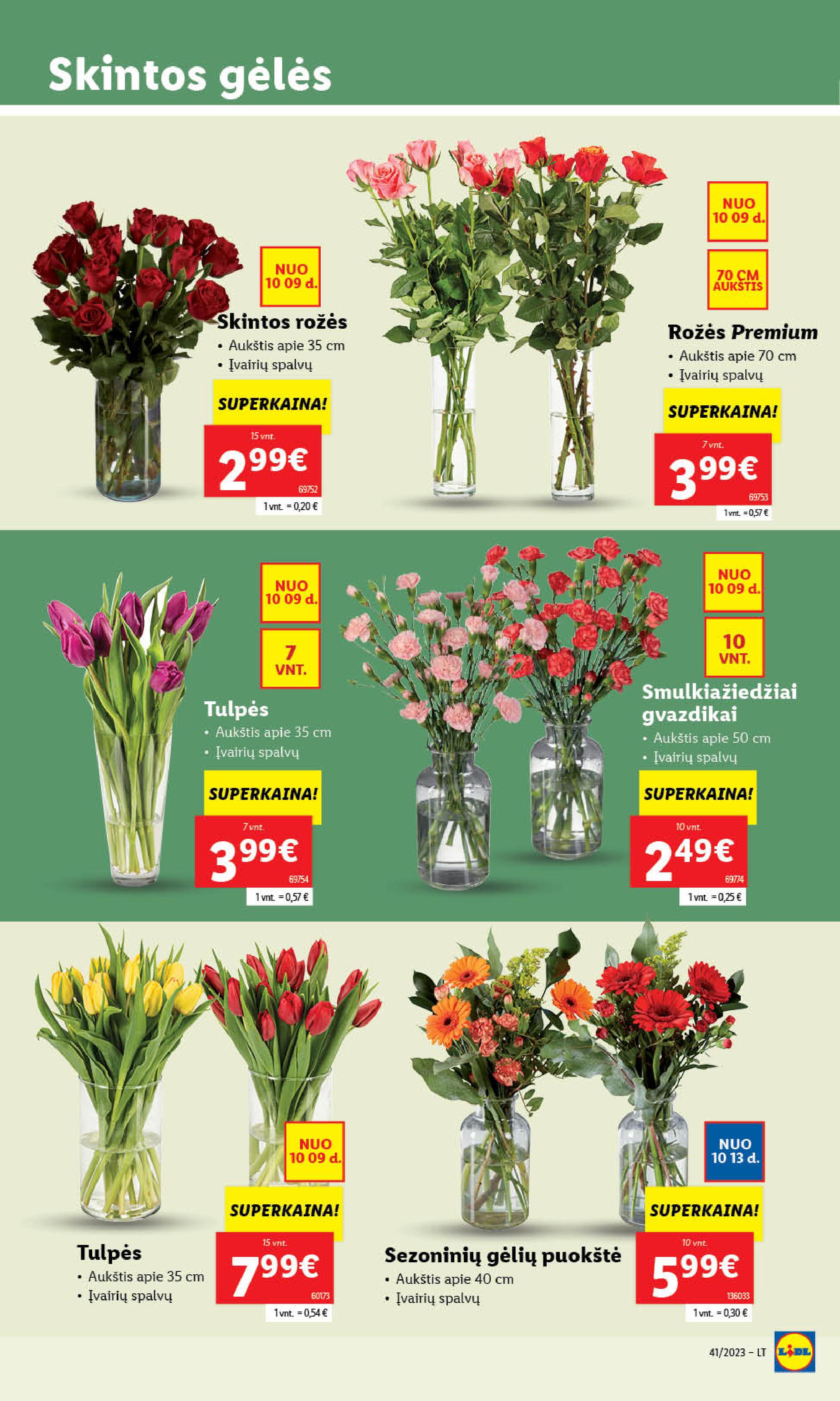 Naujausias LIDL kaininis katalogas 2023.10.09 - 2023.10.15