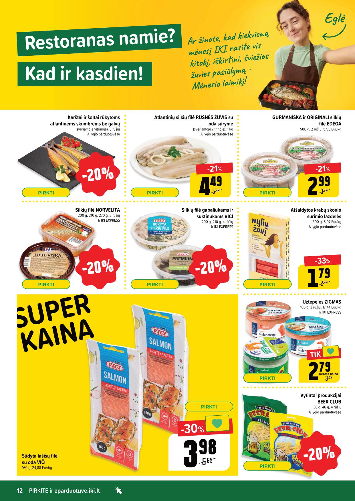 Naujausias IKI kaininis katalogas 2023.04.10 - 2023.04.16