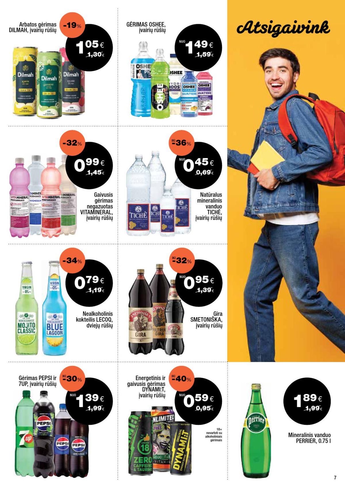 EXPRESS MARKET akcijų ir nuolaidų leidinys nuo 2026.08.23 iki 2026.09.12
