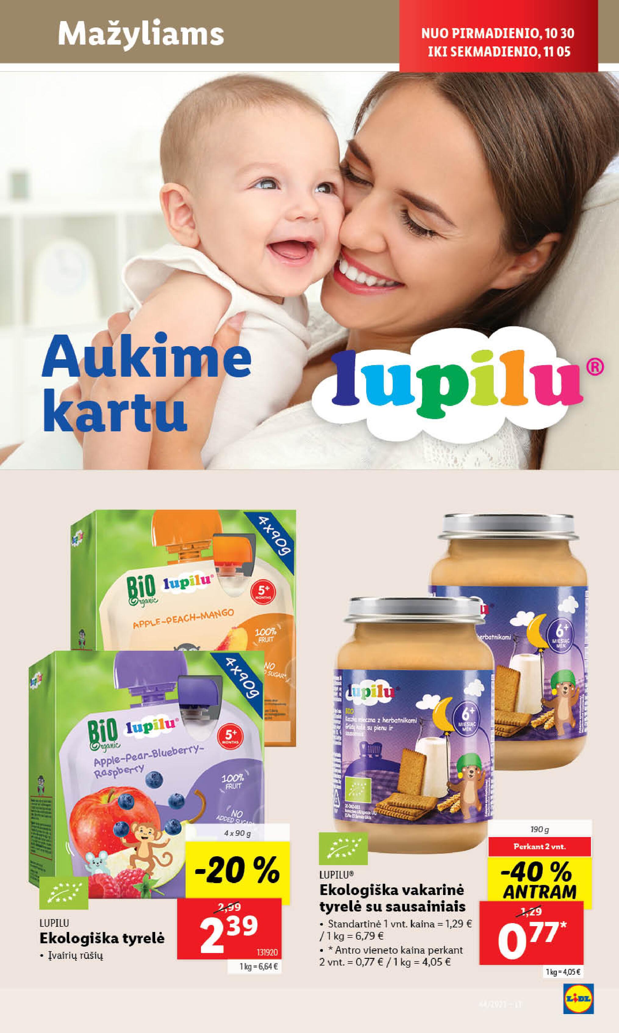 Naujausias LIDL kaininis katalogas 2023.10.30 - 2023.11.05