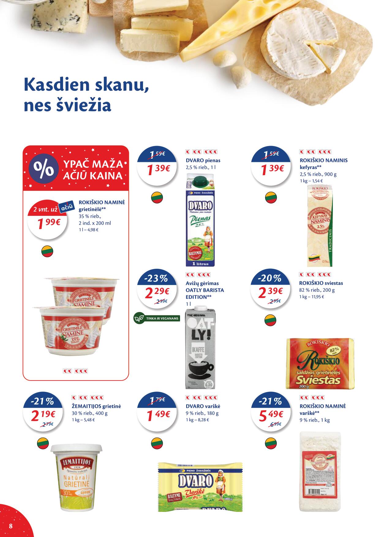 Naujausias MAXIMA kaininis katalogas 2022.12.27 - 2023.01.02