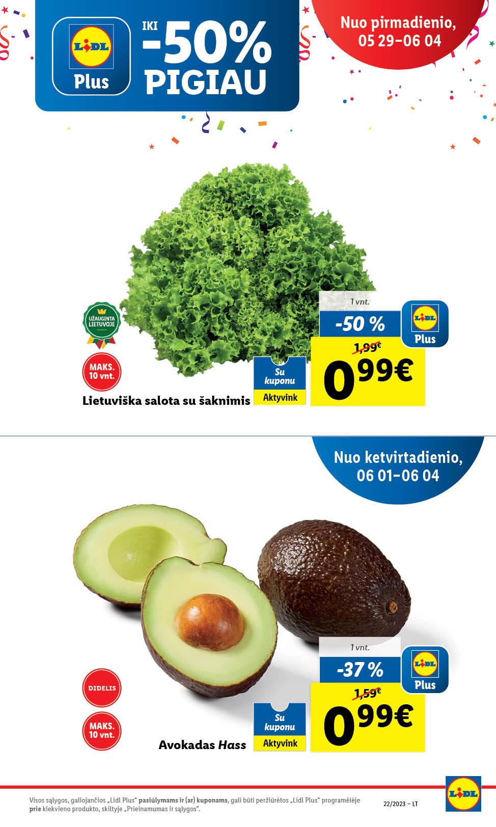 Naujausias LIDL kaininis katalogas 2023.05.29 - 2023.06.04