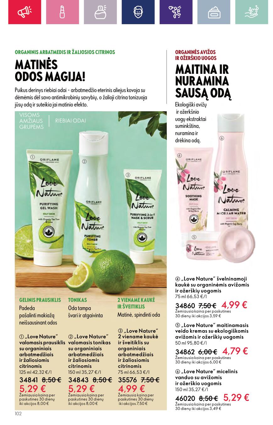 Naujas ORIFLAME katalogas galioja 2023.09.13 - 2023.10.03