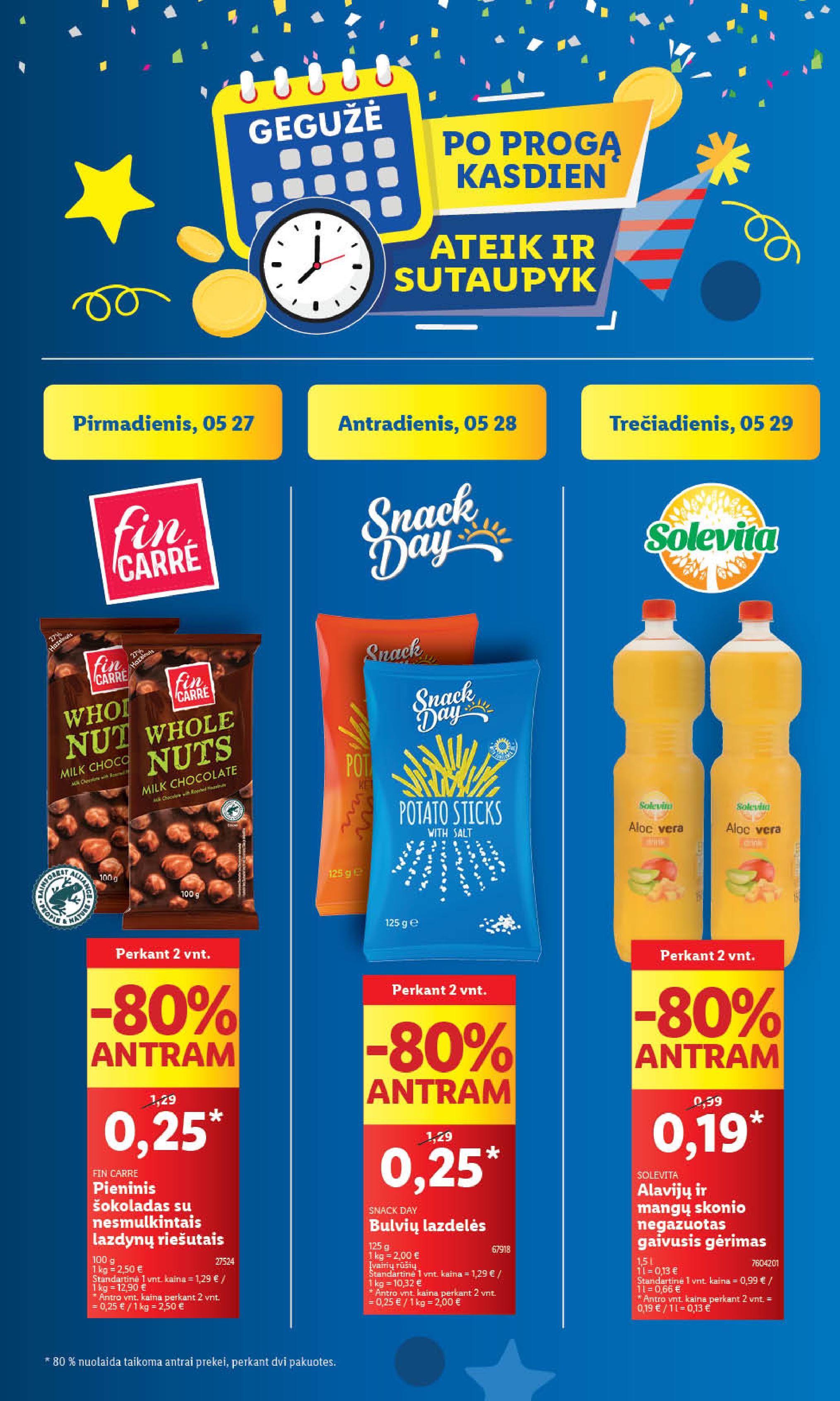 Naujausias LIDL kaininis katalogas 2024.05.27 - 2024.06.02