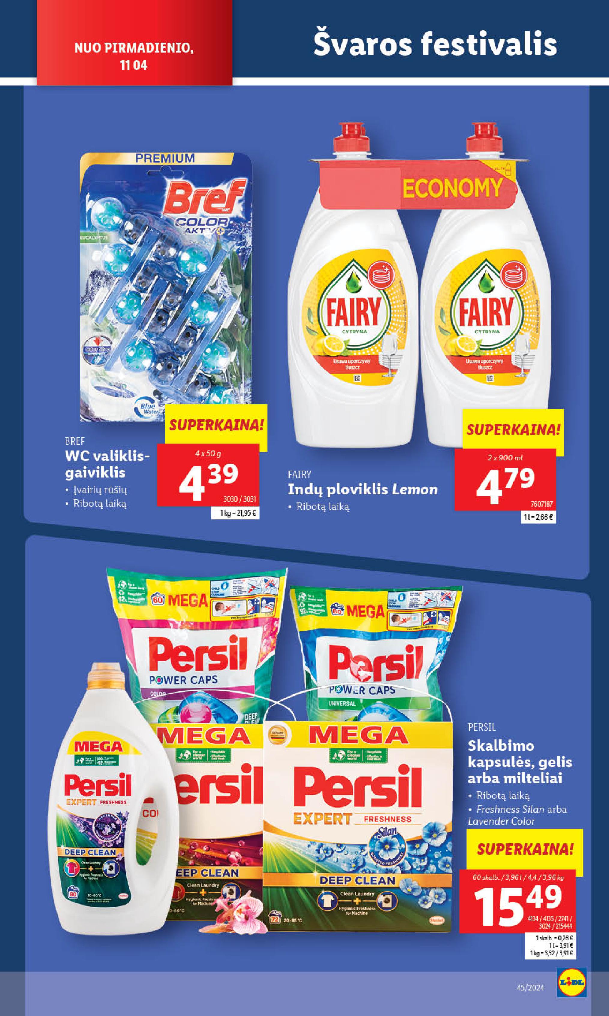 Naujausias LIDL kaininis katalogas 2024.11.04 - 2024.11.10