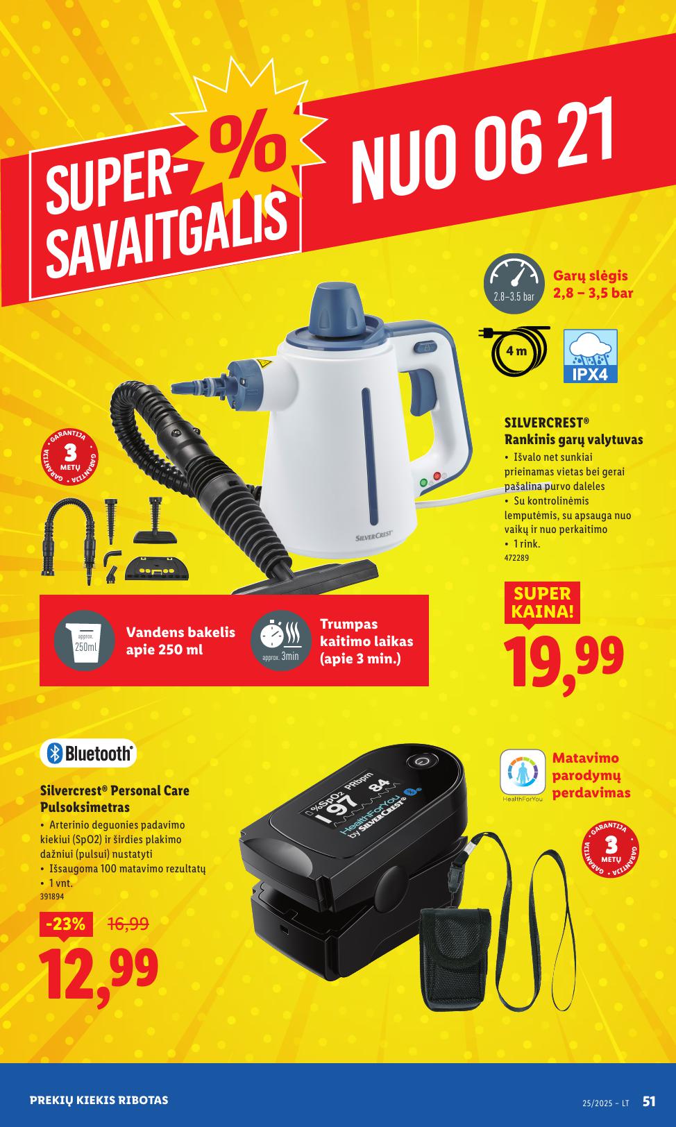 LIDL ne maisto prekių leidinys 2025.06.16 - 2025.06.22
