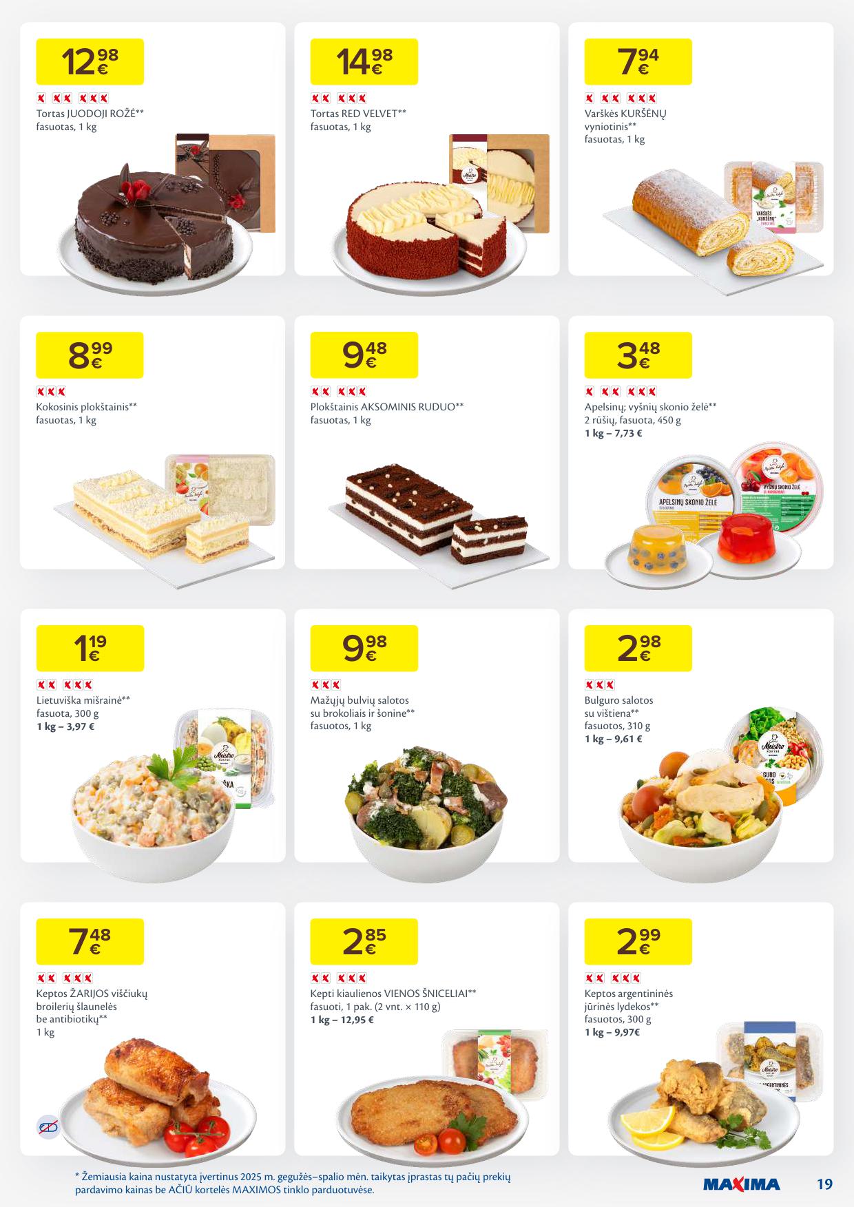Naujausias MAXIMA kaininis katalogas 2026.01.13 - 2026.01.19