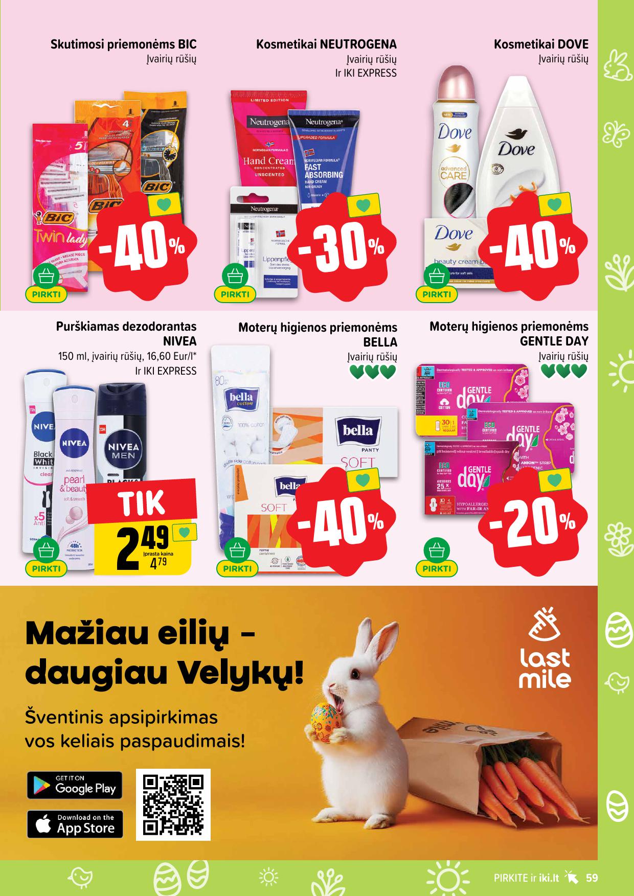 Naujausias IKI kaininis katalogas 2026.03.16 - 2026.03.22