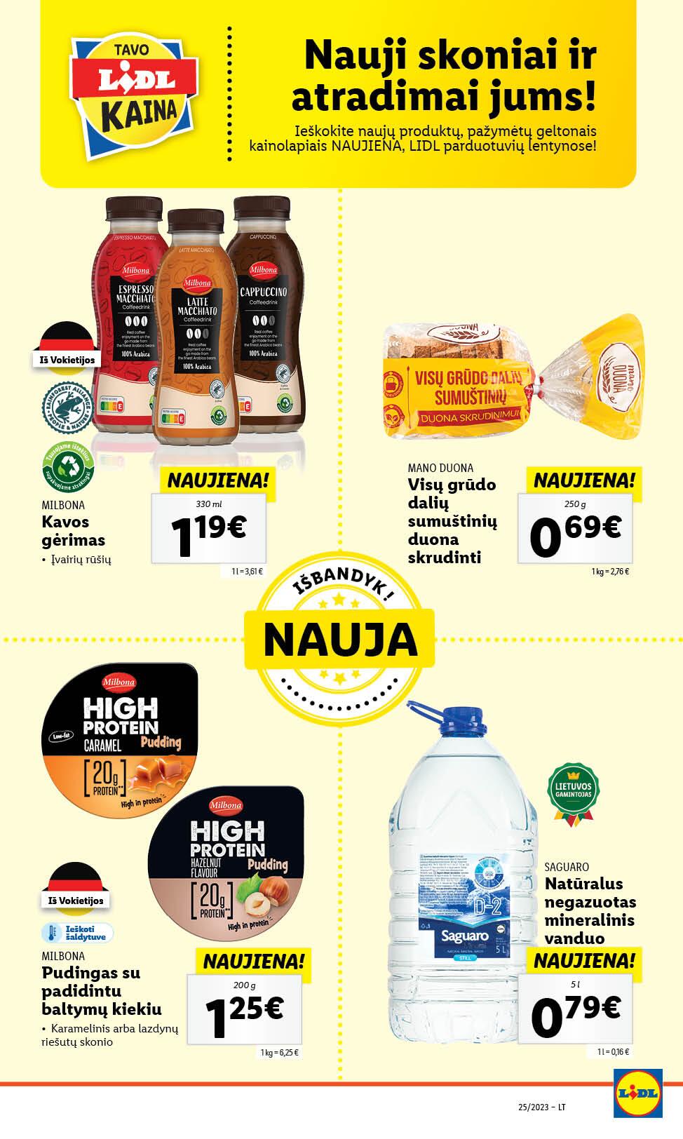 Naujausias LIDL kaininis katalogas 2023.06.19 - 2023.06.25