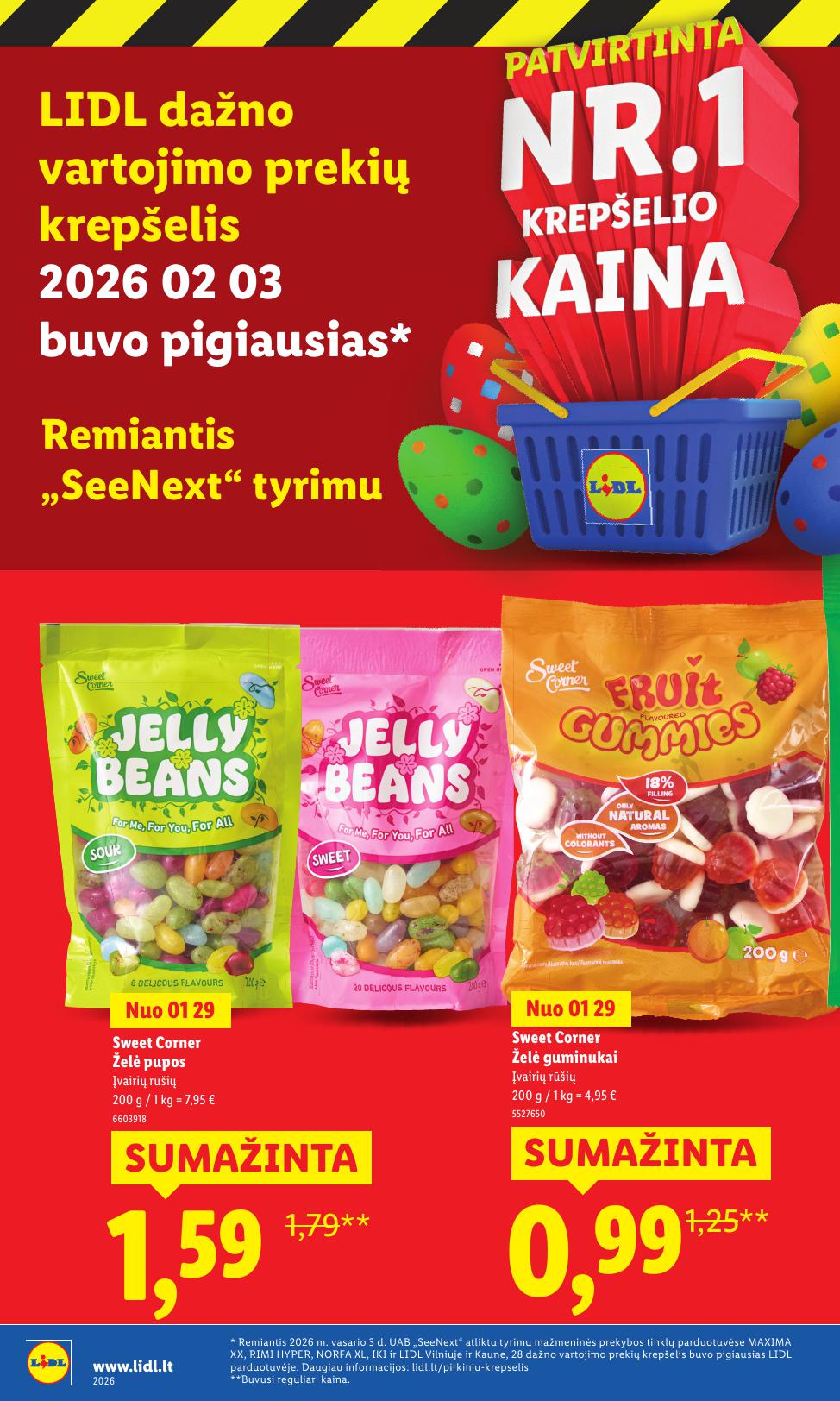 LIDL katalogas "Didysis kainų mažinimas"