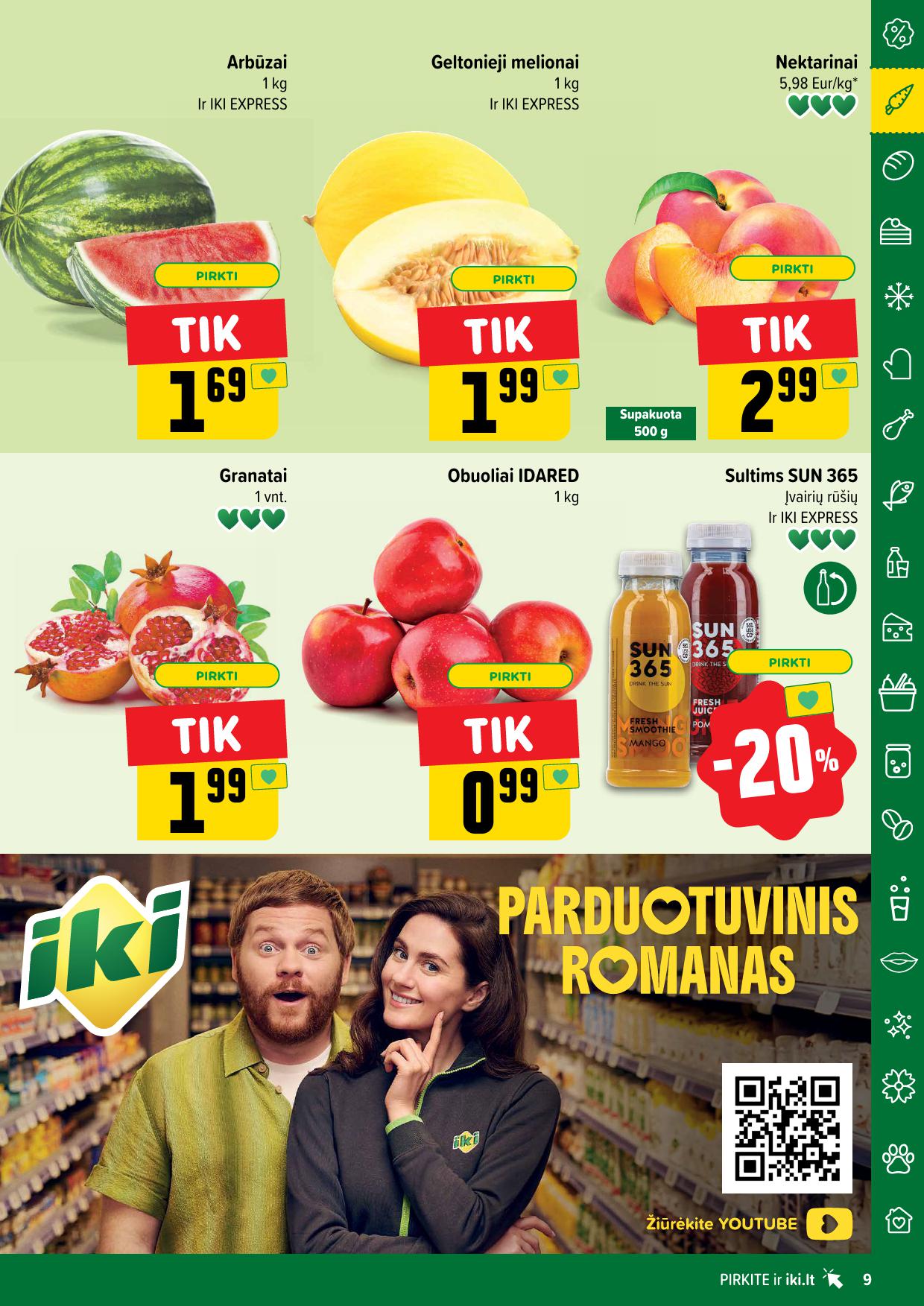 Naujausias IKI kaininis katalogas 2025.05.12 - 2025.05.18