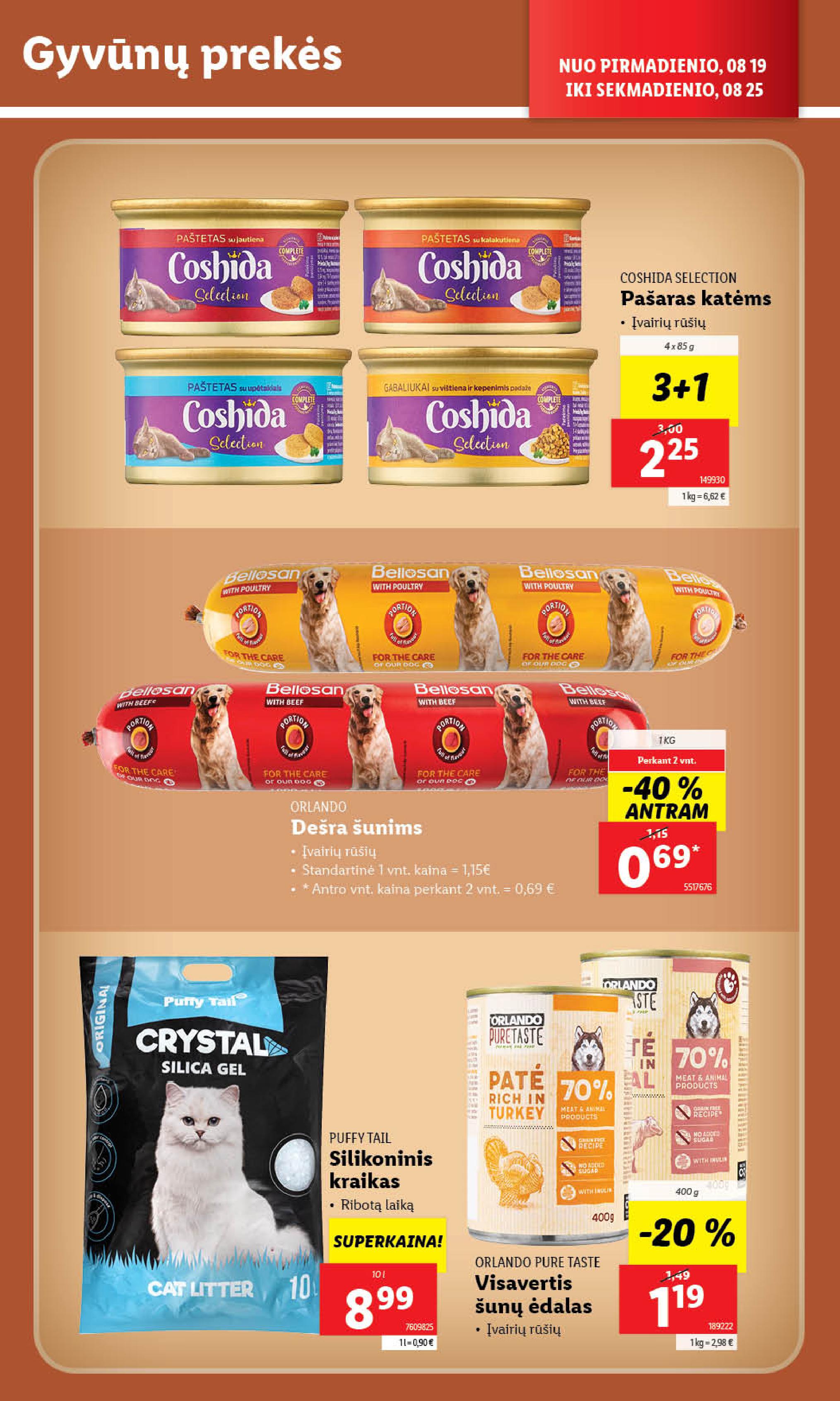 Naujausias LIDL kaininis katalogas 2024.08.19 - 2024.08.25
