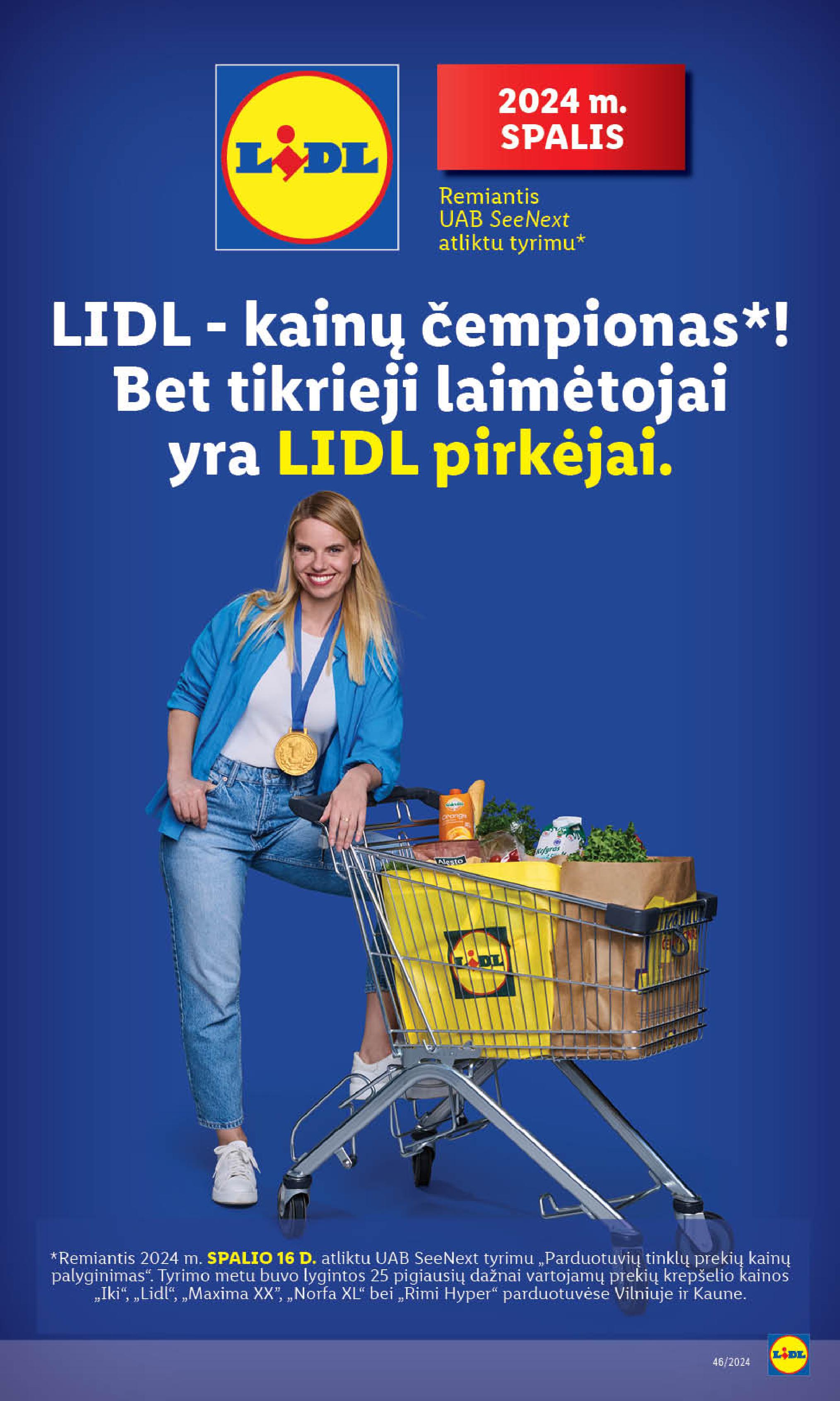 Naujausias LIDL kaininis katalogas 2024.11.11 - 2024.11.17