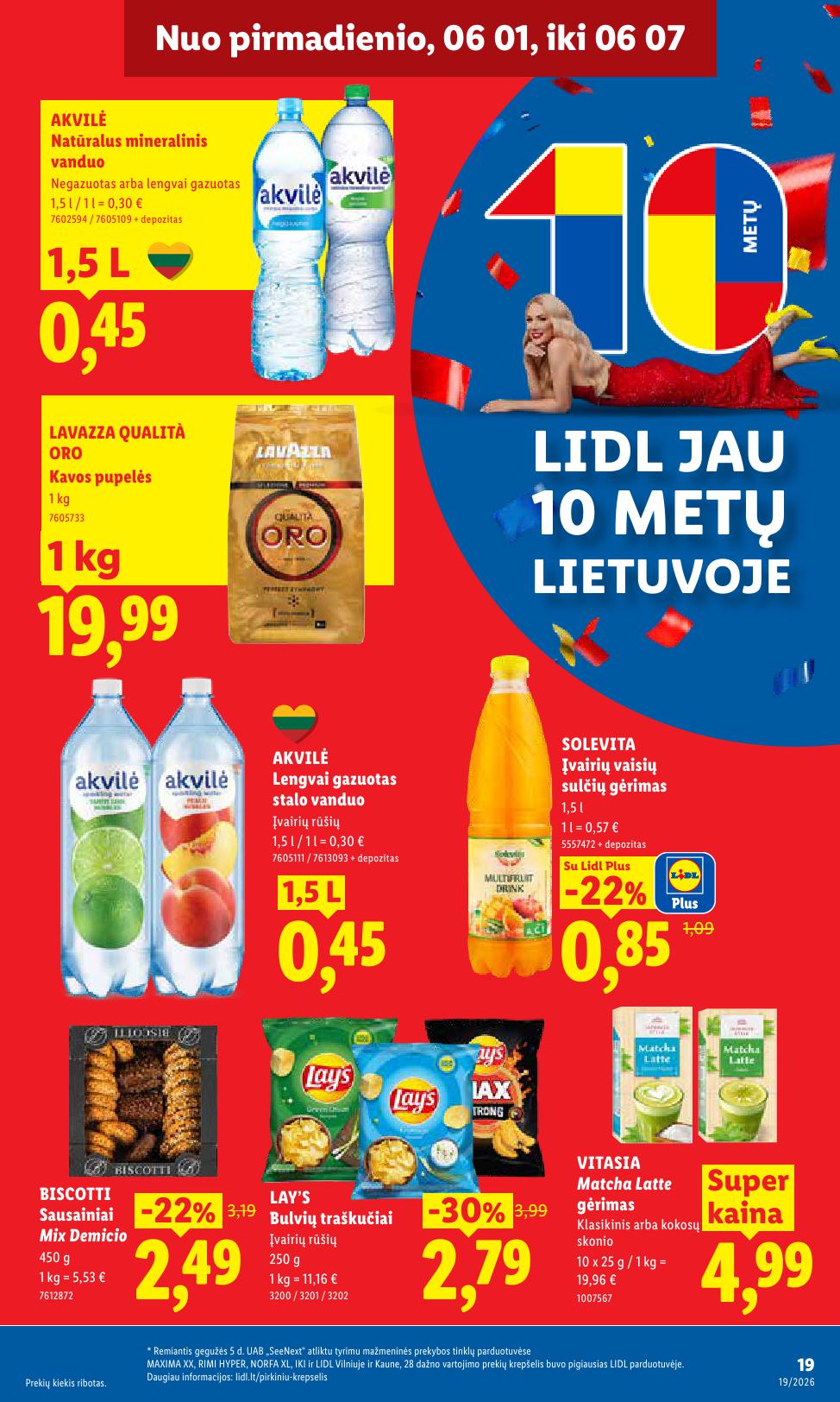 Naujausias LIDL kaininis katalogas 2026.06.01 - 2026.06.07