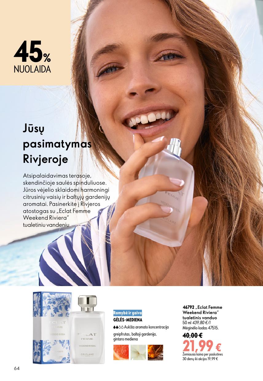 ORIFLAME  katalogas galioja 2026.07.15 - 2026.08.04