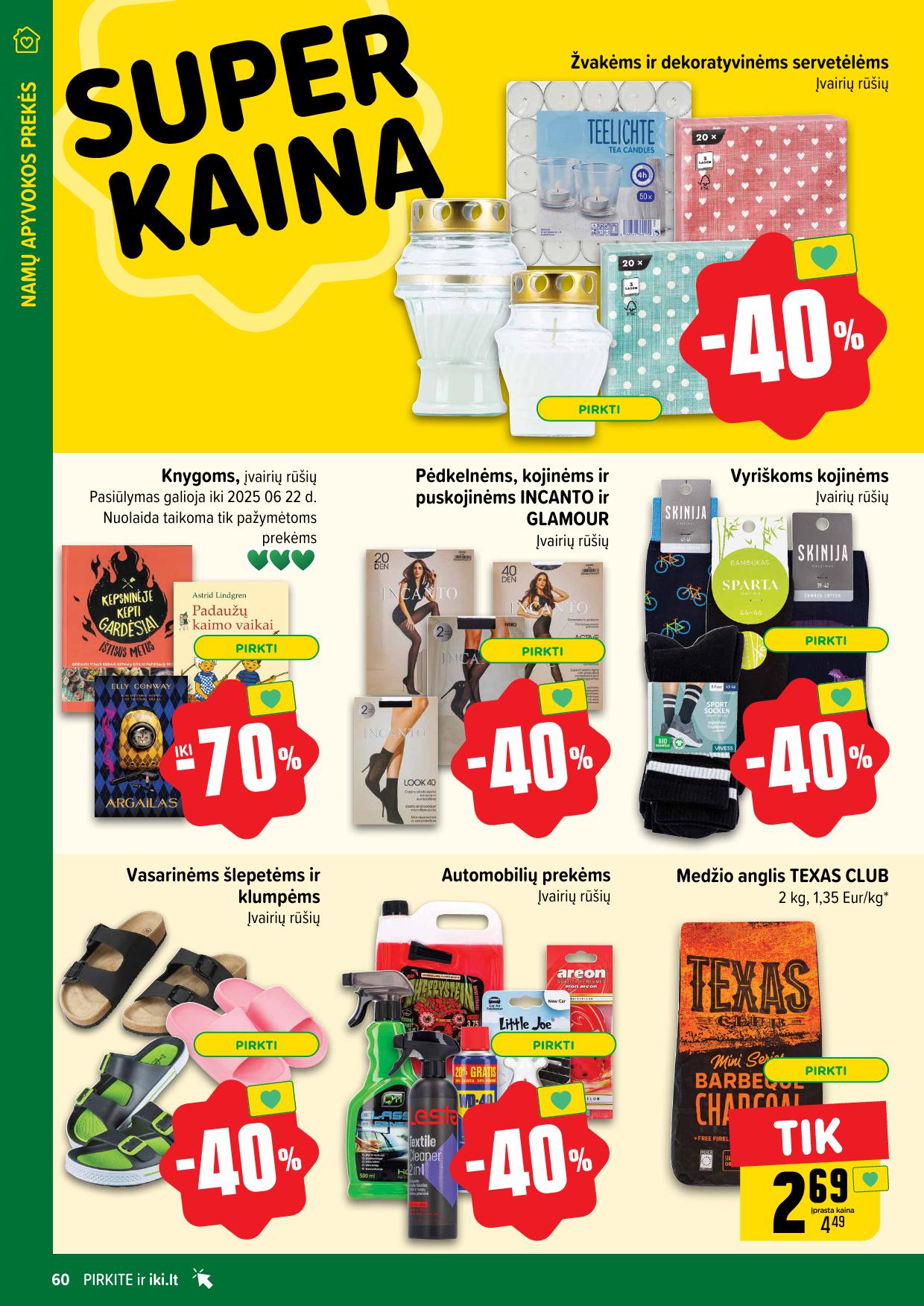 Naujausias IKI kaininis katalogas 2025.05.26 - 2025.06.01
