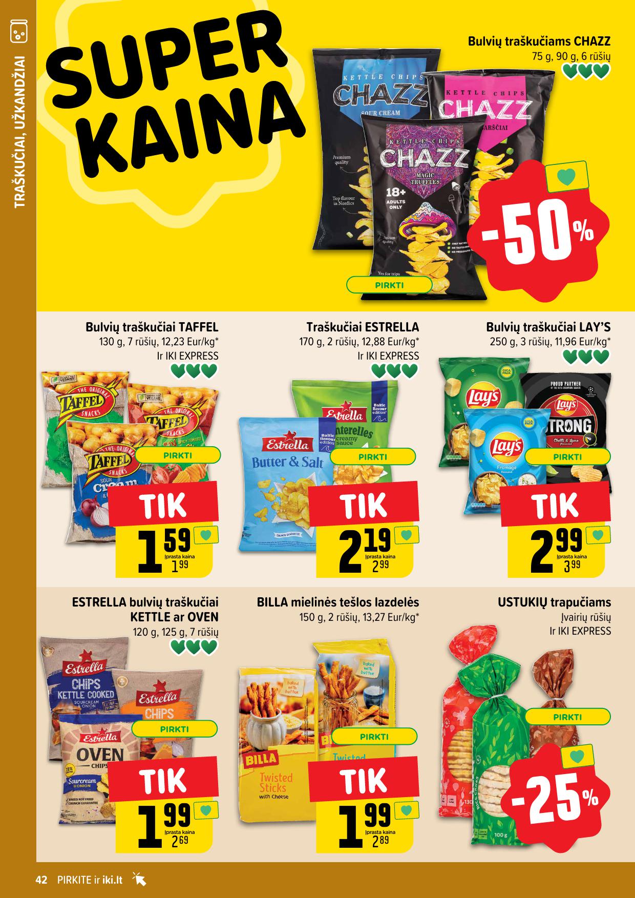 Naujausias IKI kaininis katalogas 2025.02.17 - 2025.02.23