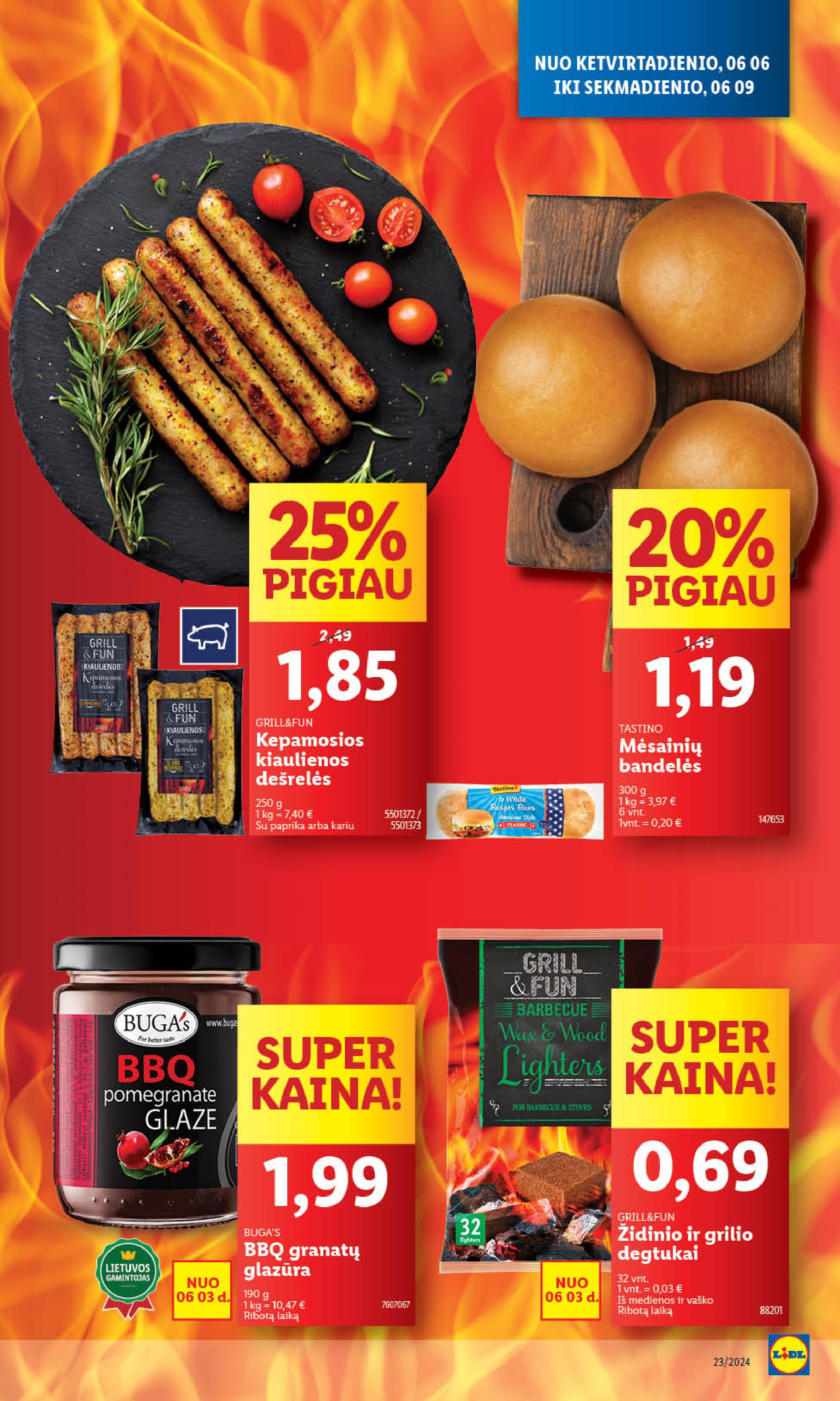 Naujausias LIDL kaininis katalogas 2024.06.03 - 2024.06.09