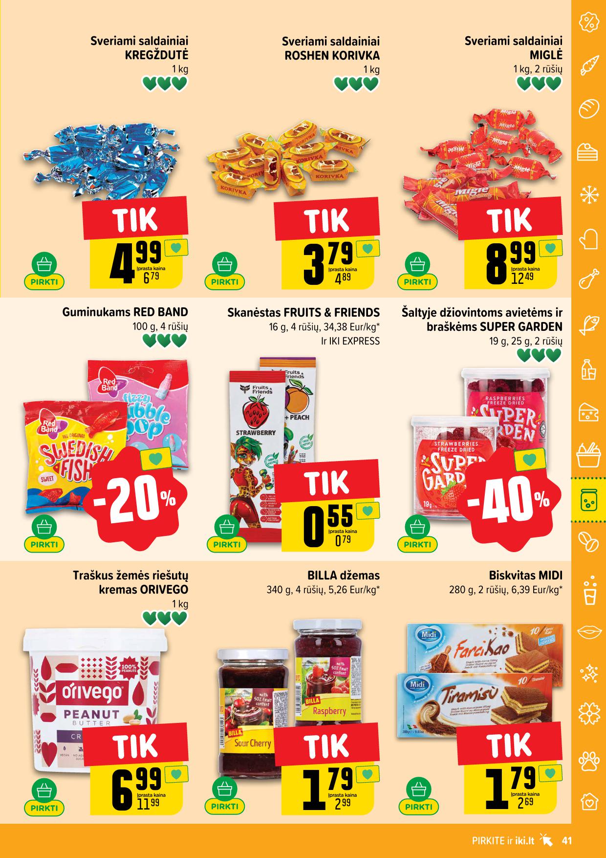 IKI SAVAITĖLĖ akcijų ir nuolaidų leidinys Nr.30 2025.07.21 - 2025.07.27