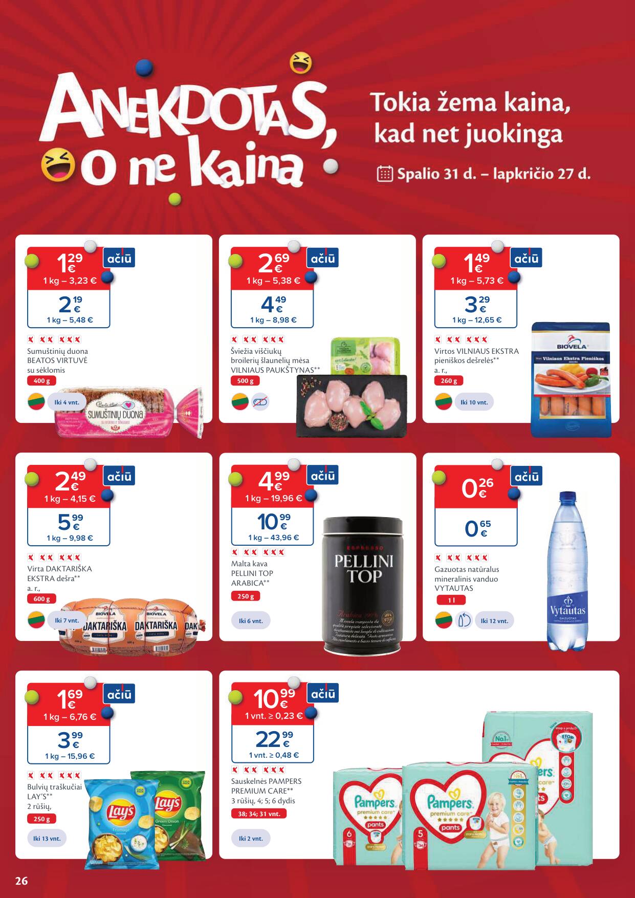 Naujausias MAXIMA kaininis katalogas 2023.11.14 - 2023.11.20