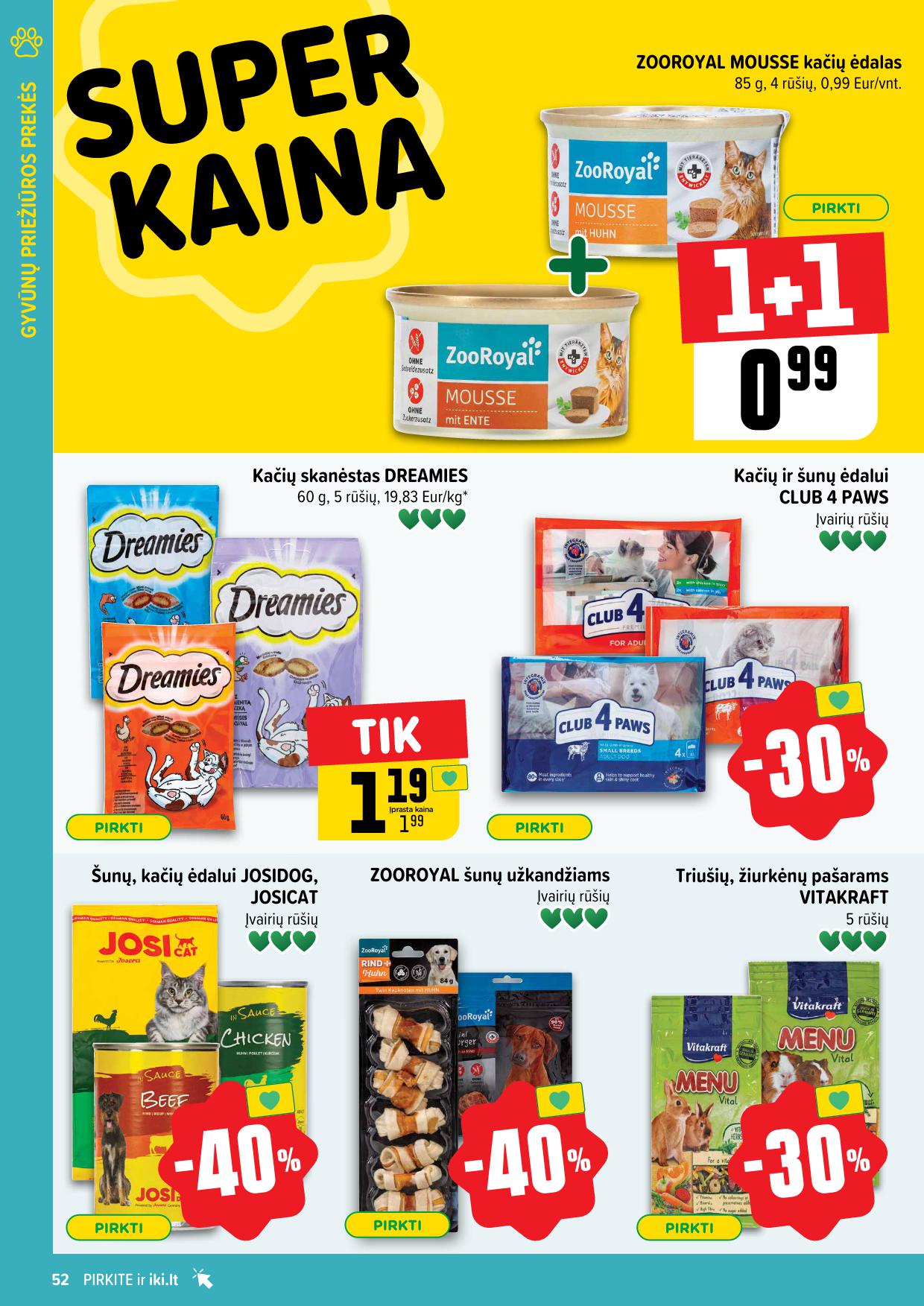 Naujausias IKI kaininis katalogas 2025.03.17 - 2025.03.23