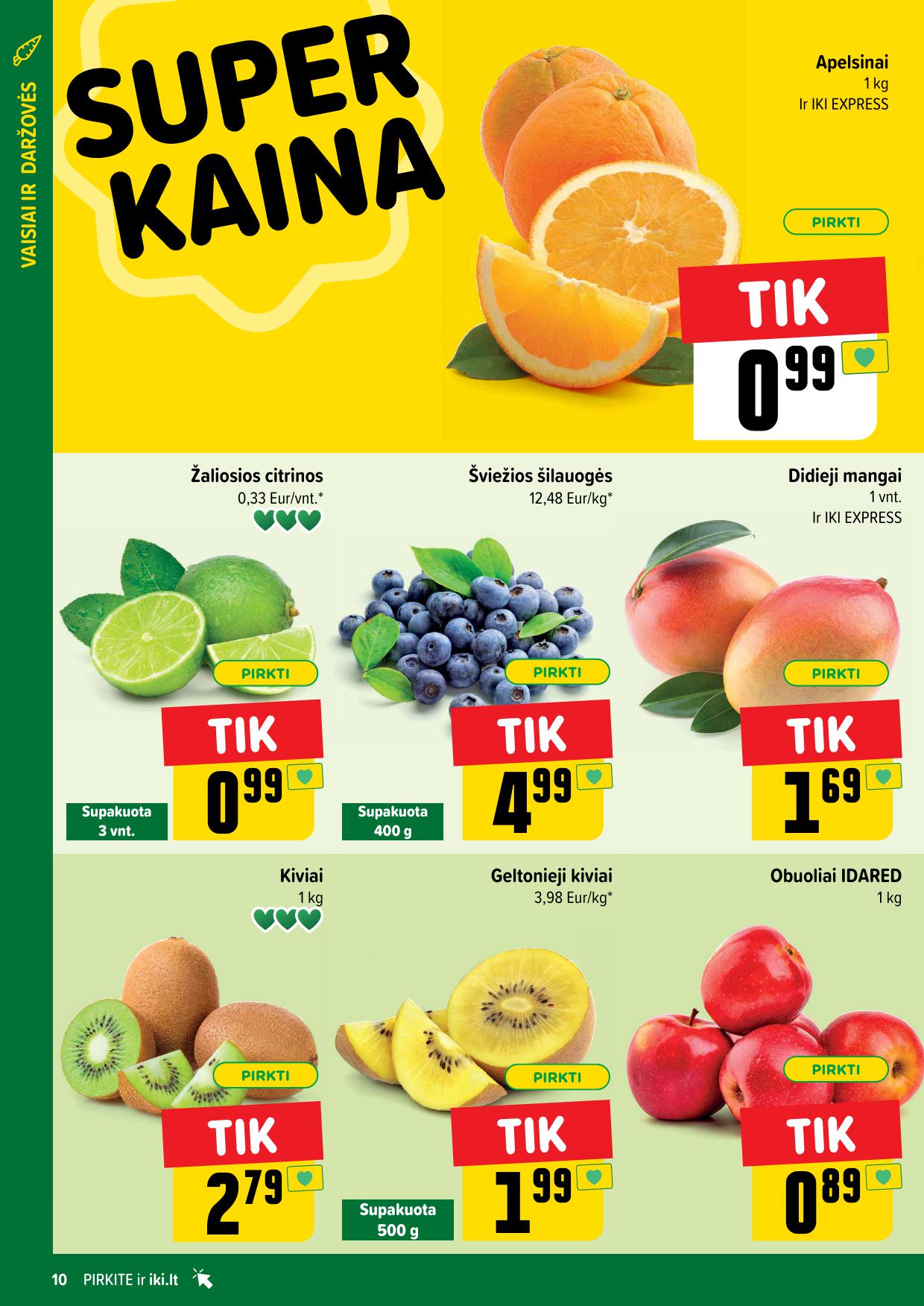 Naujausias IKI kaininis katalogas 2025.03.17 - 2025.03.23