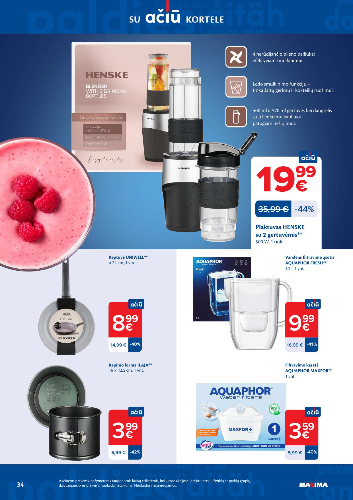 Naujausias MAXIMA kaininis katalogas 2026.03.24 - 2026.03.30