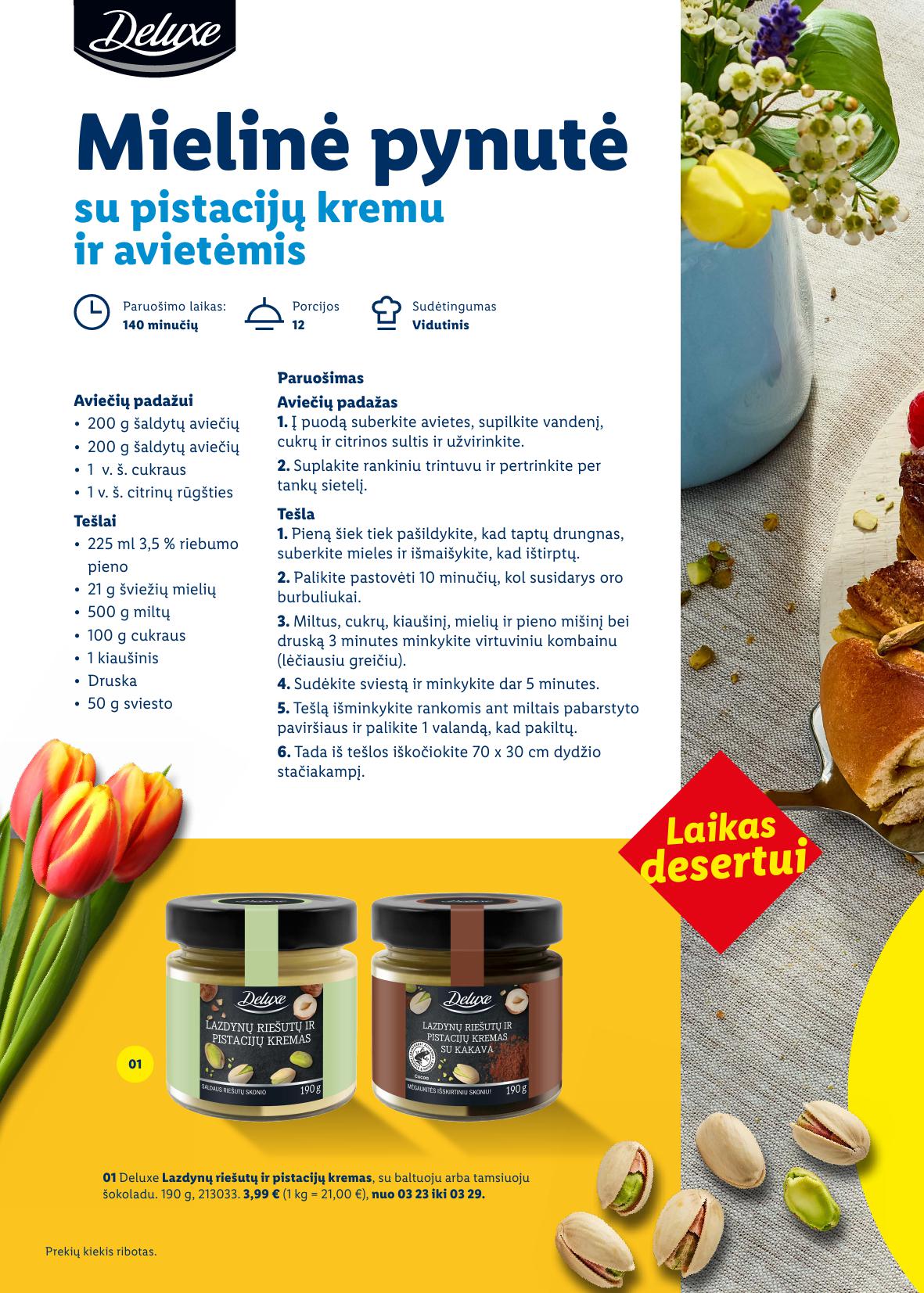 LIDL Velykinis katalogas "Velykos pilnos džiaugsmo"