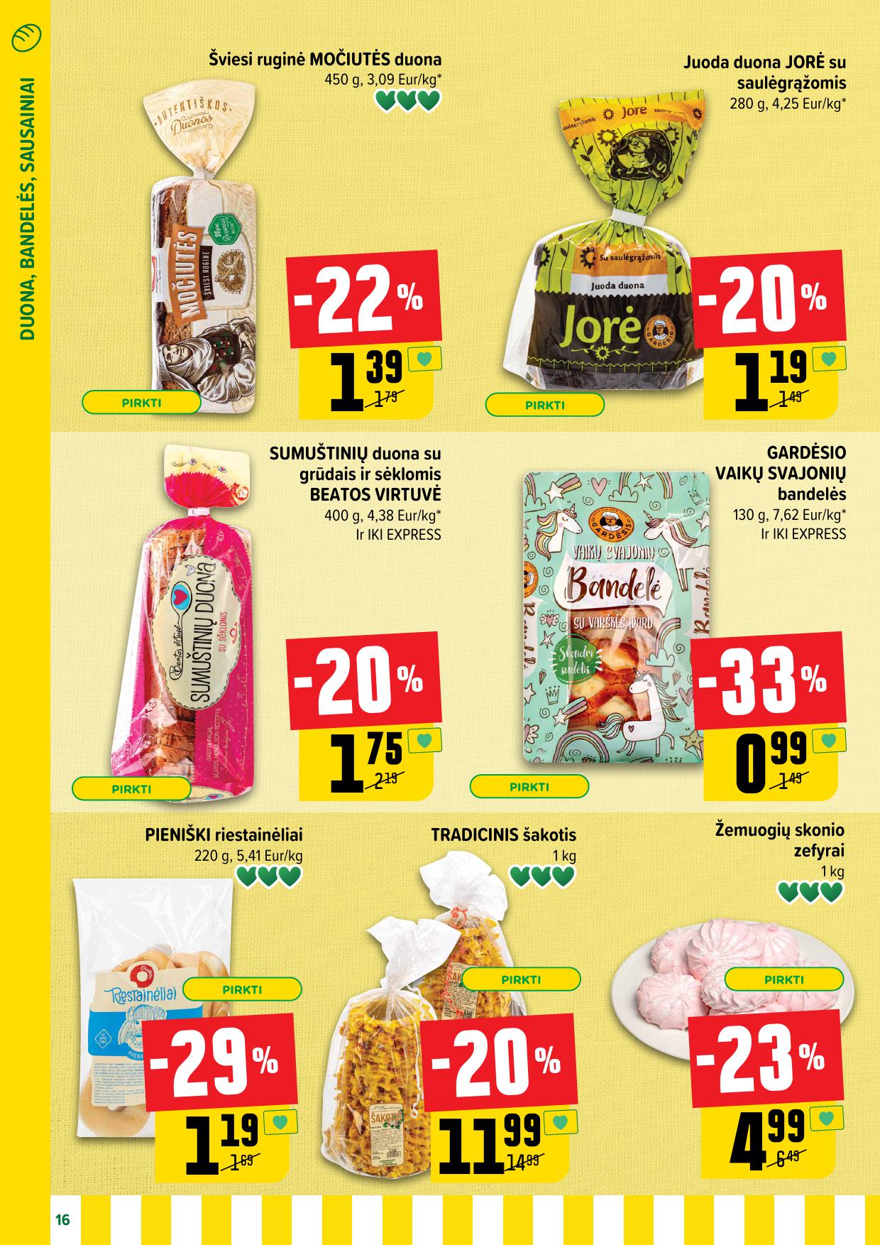 Naujausias IKI kaininis katalogas 2024.10.14 - 2024.10.20