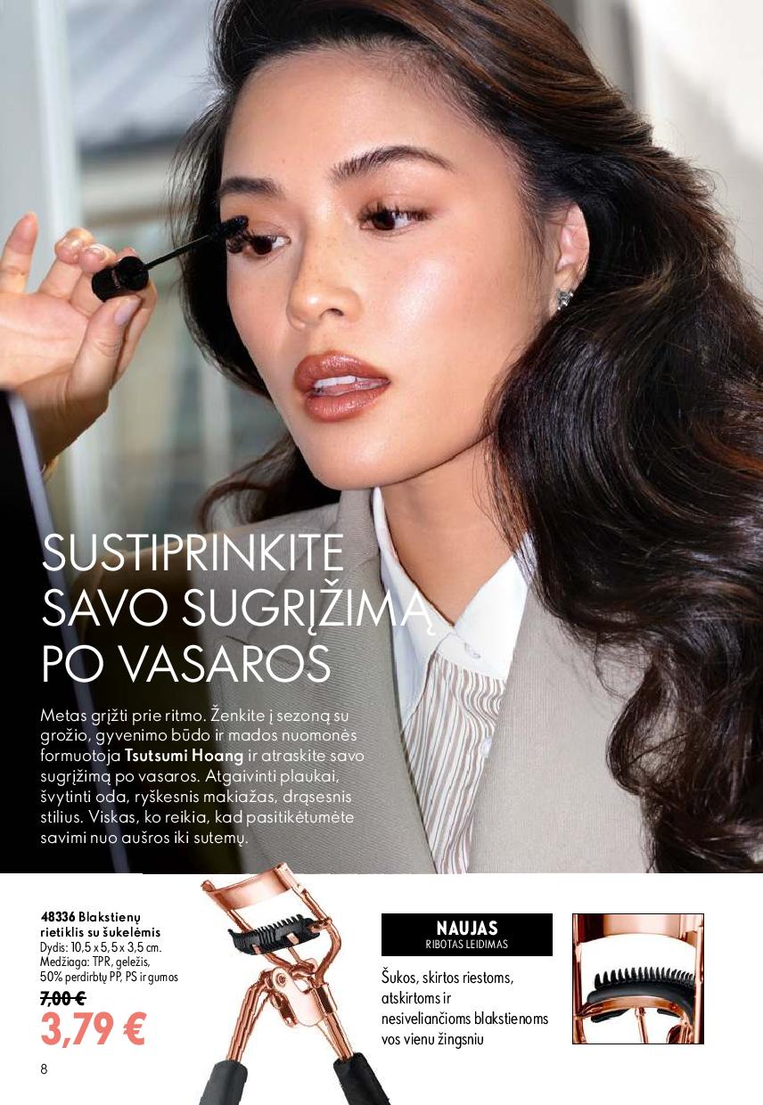 Naujas ORIFLAME  katalogas galioja 2026.08.26 - 2026.09.15