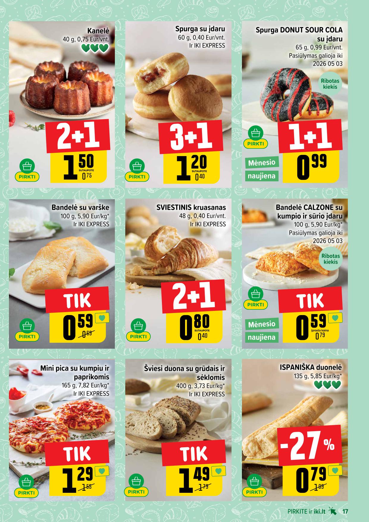 Naujausias IKI kaininis katalogas 2026.04.27 - 2026.05.03