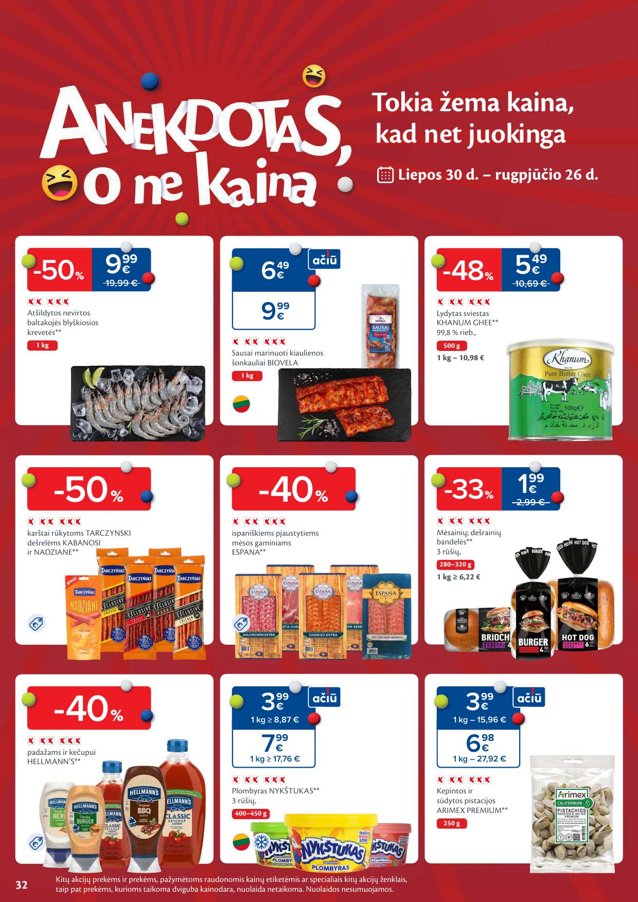 Naujausias MAXIMA kaininis katalogas 2024.07.30 - 2024.08.05