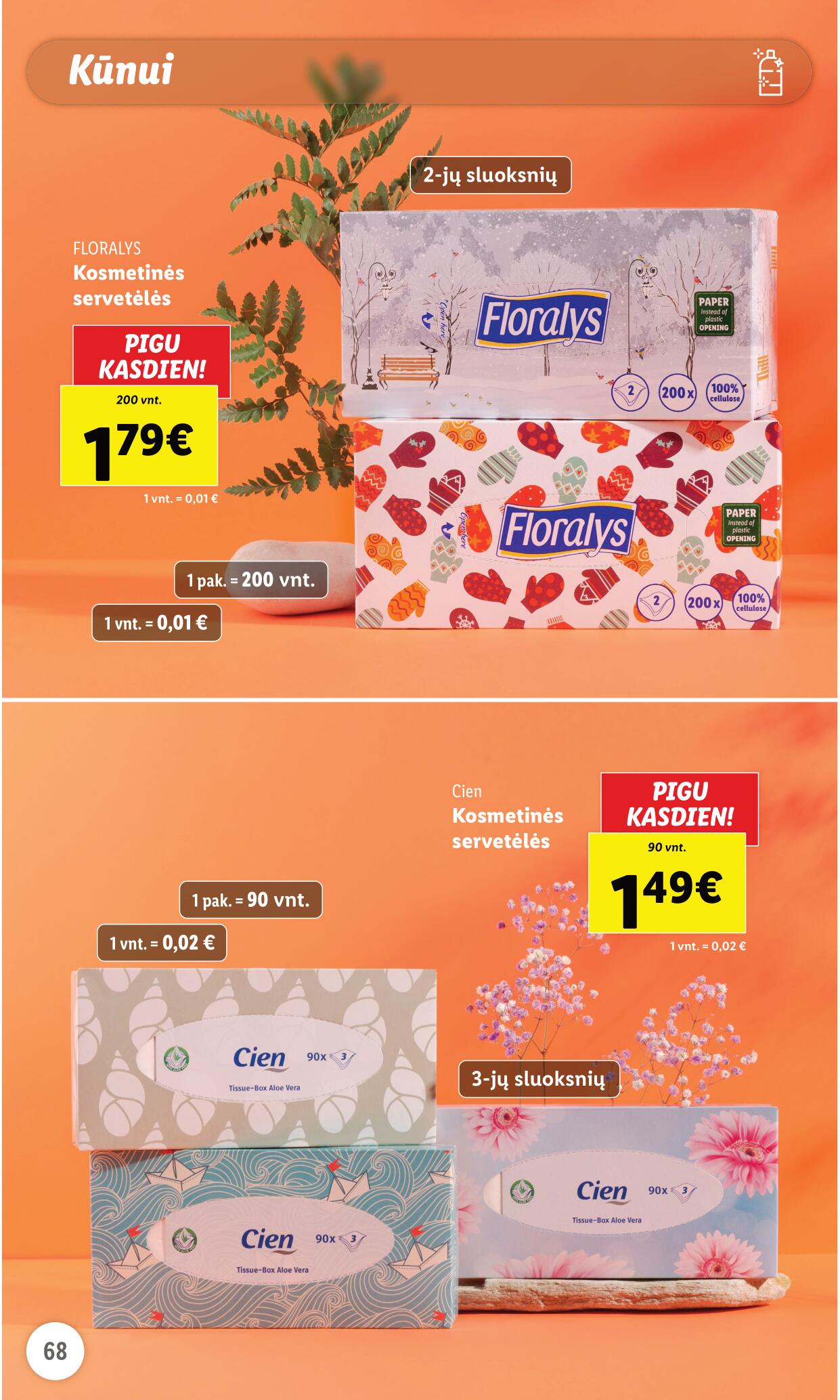 LIDL prekių katalogas "Grožio festivalis" galioja nuo 2023.05.01