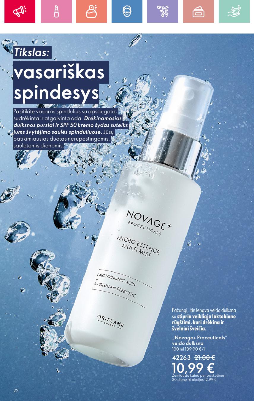 Naujas ORIFLAME katalogas galioja 2025.06.22 - 2025.07.12