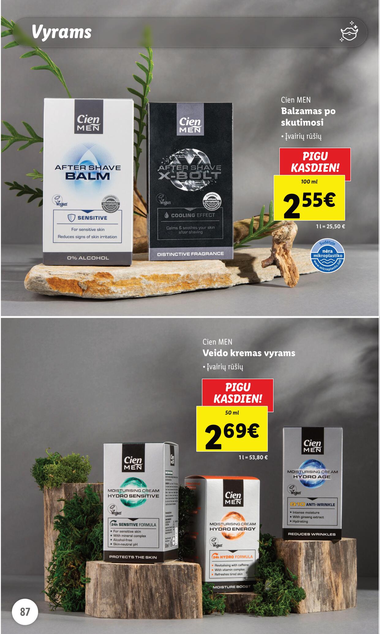 LIDL prekių katalogas "Grožio festivalis" galioja nuo 2023.05.01